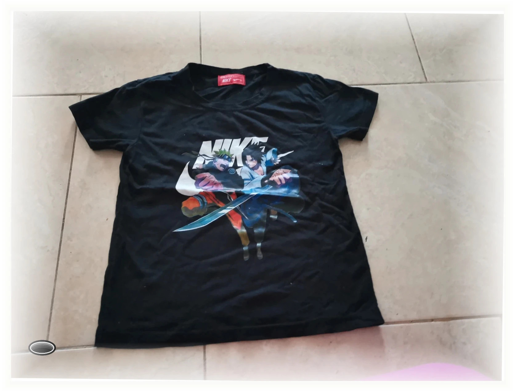 Tee-shirt manga noir taille 10 ans – Naruto – taille 10 ans / 140 cm 2