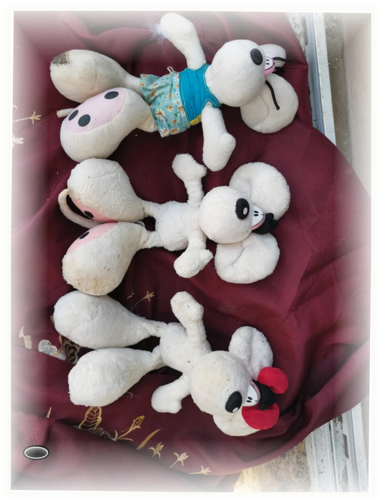 Lot 3 peluche diddl