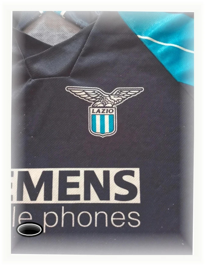 Maillot de foot Claudio Lopez Lazio – Lazio – taille M 2