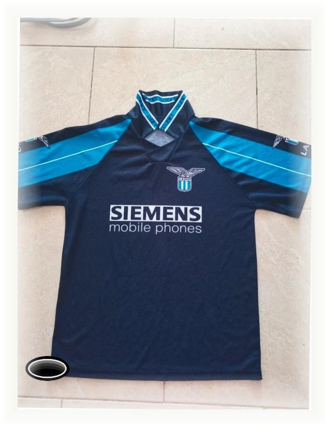 Maillot de foot Claudio Lopez Lazio – Lazio – taille M 3