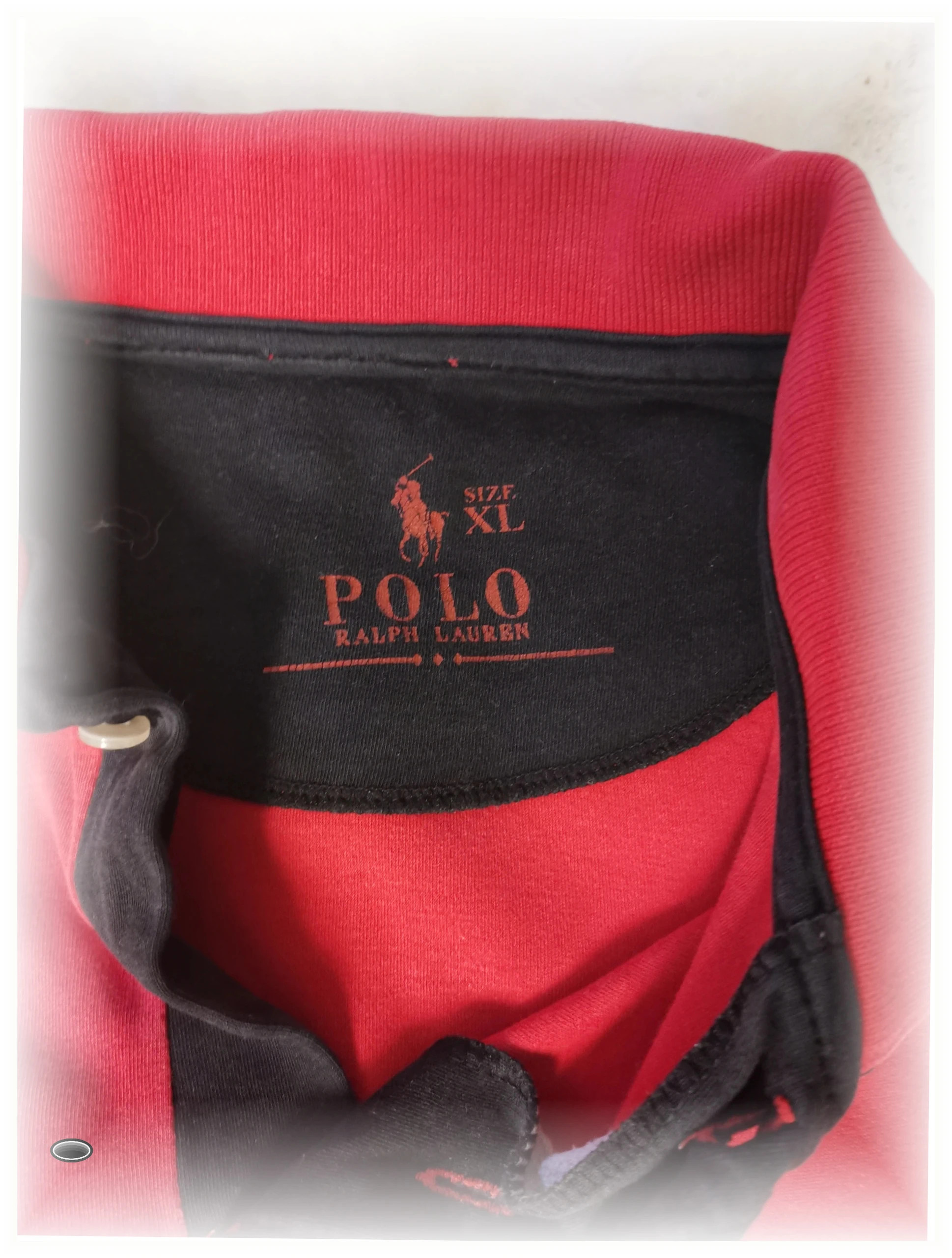 polo ralph lauren taille XL rouge – Ralph Lauren – taille XL 5