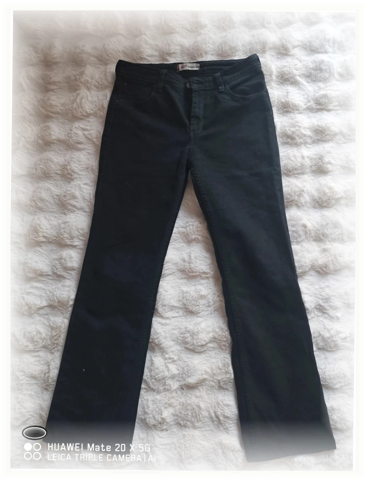 Jean levis black 627straigh fit taille W30 L32 – Levi Strauss & Co. – taille M / 38 / 10 2