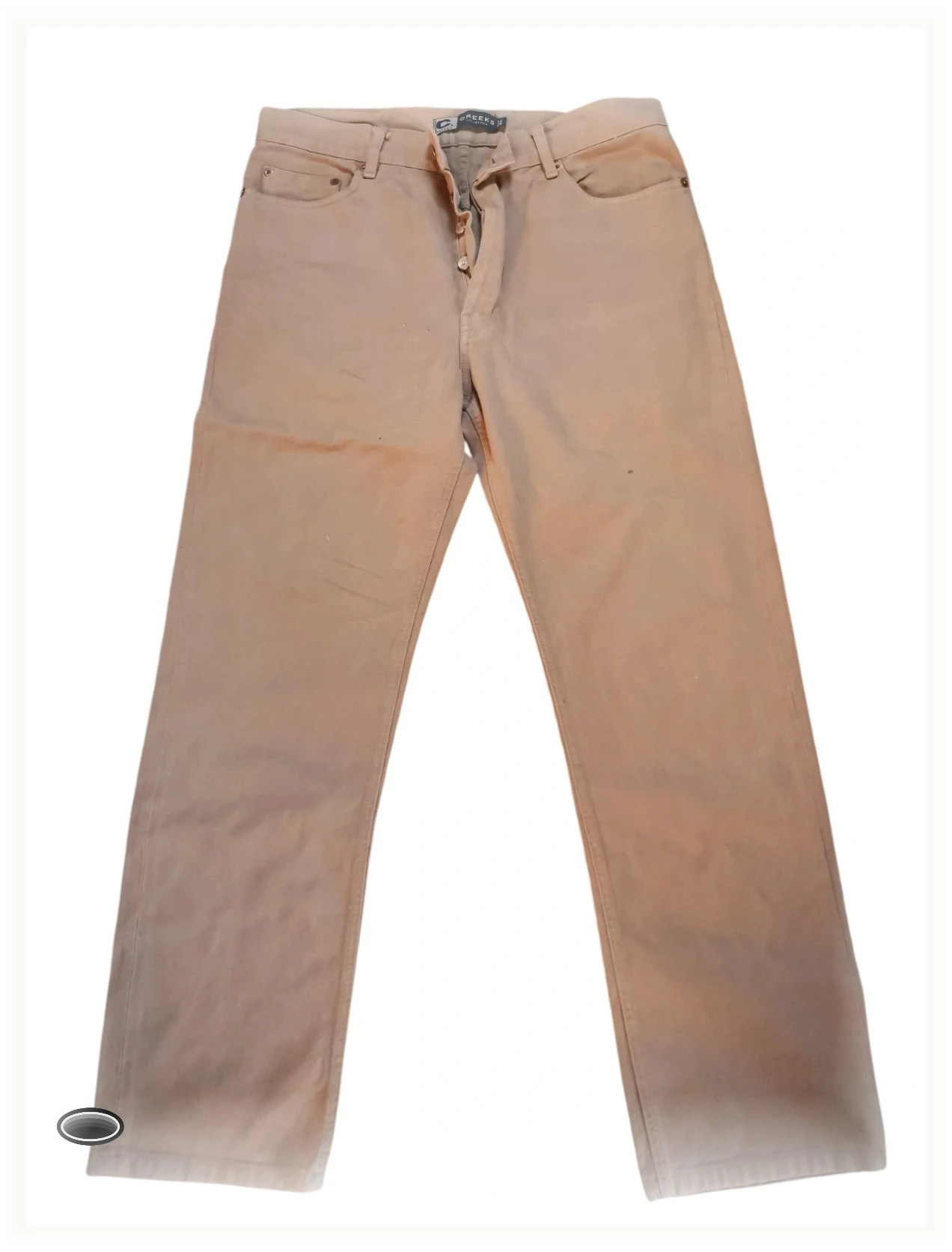 Jean creeks blade W34 beige vintage 100%coton