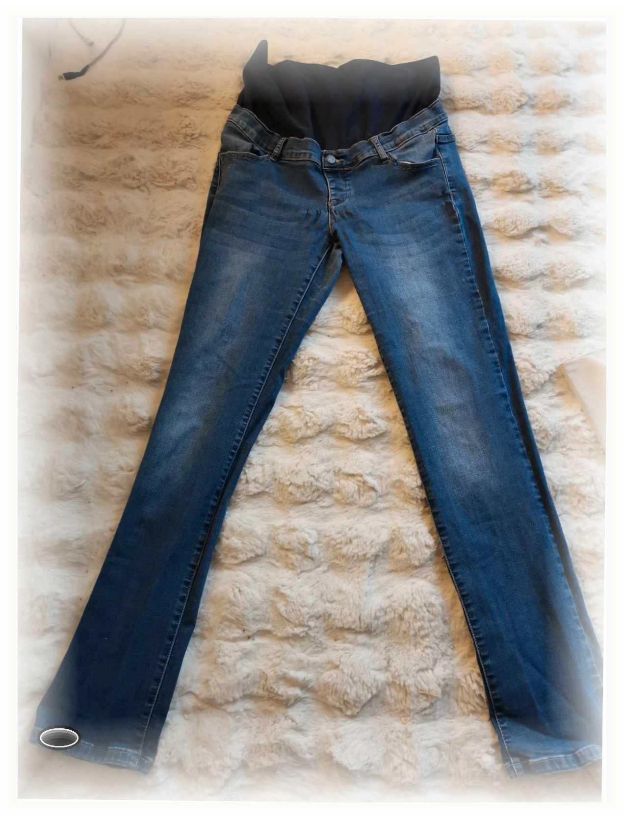 Jean de grossesse maternité Couleur bleu taille 44