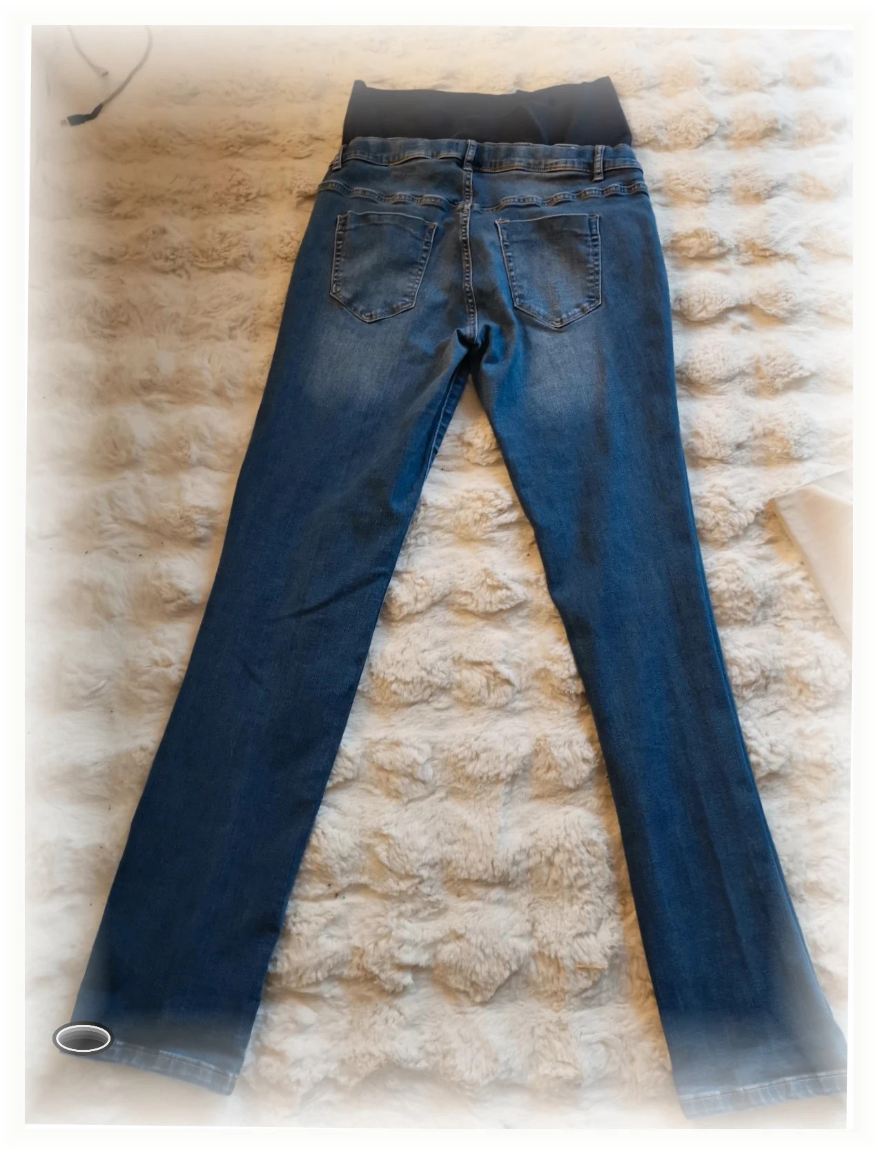 Jean de grossesse maternité Couleur bleu taille 44 – maternité – taille XXL / 44 / 16 5