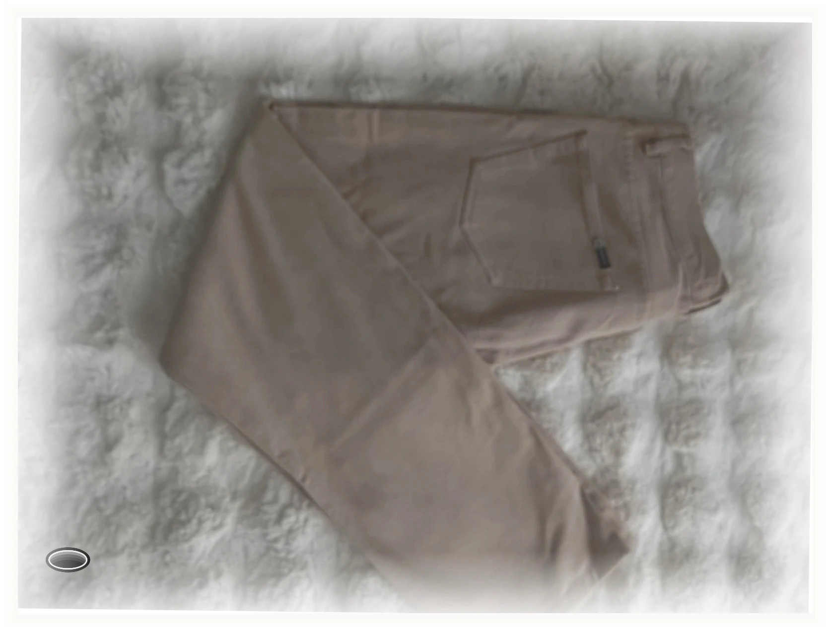 Jean creeks blade vintage taille 34 beige 100%coton