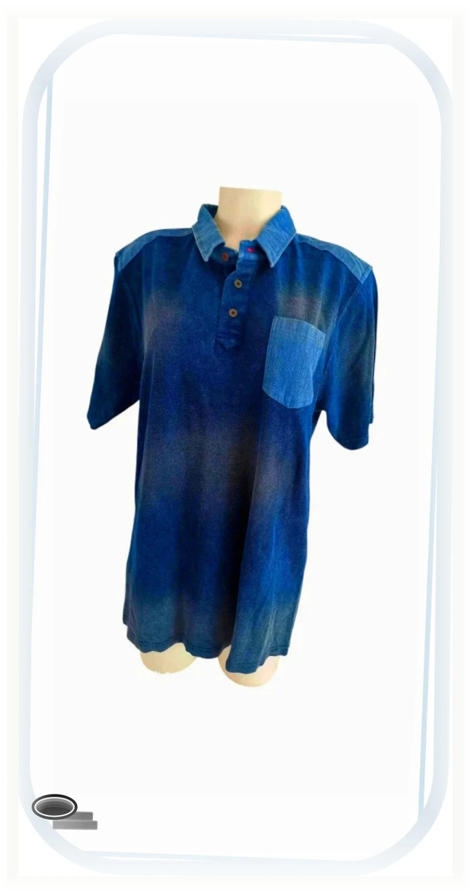 polo lee Cooper taille L bleu jean – Lee Cooper – taille L 4