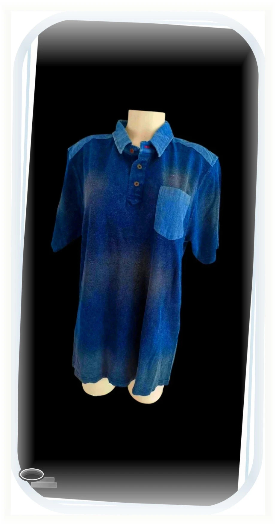 polo lee Cooper taille L bleu jean – Lee Cooper – taille L 2