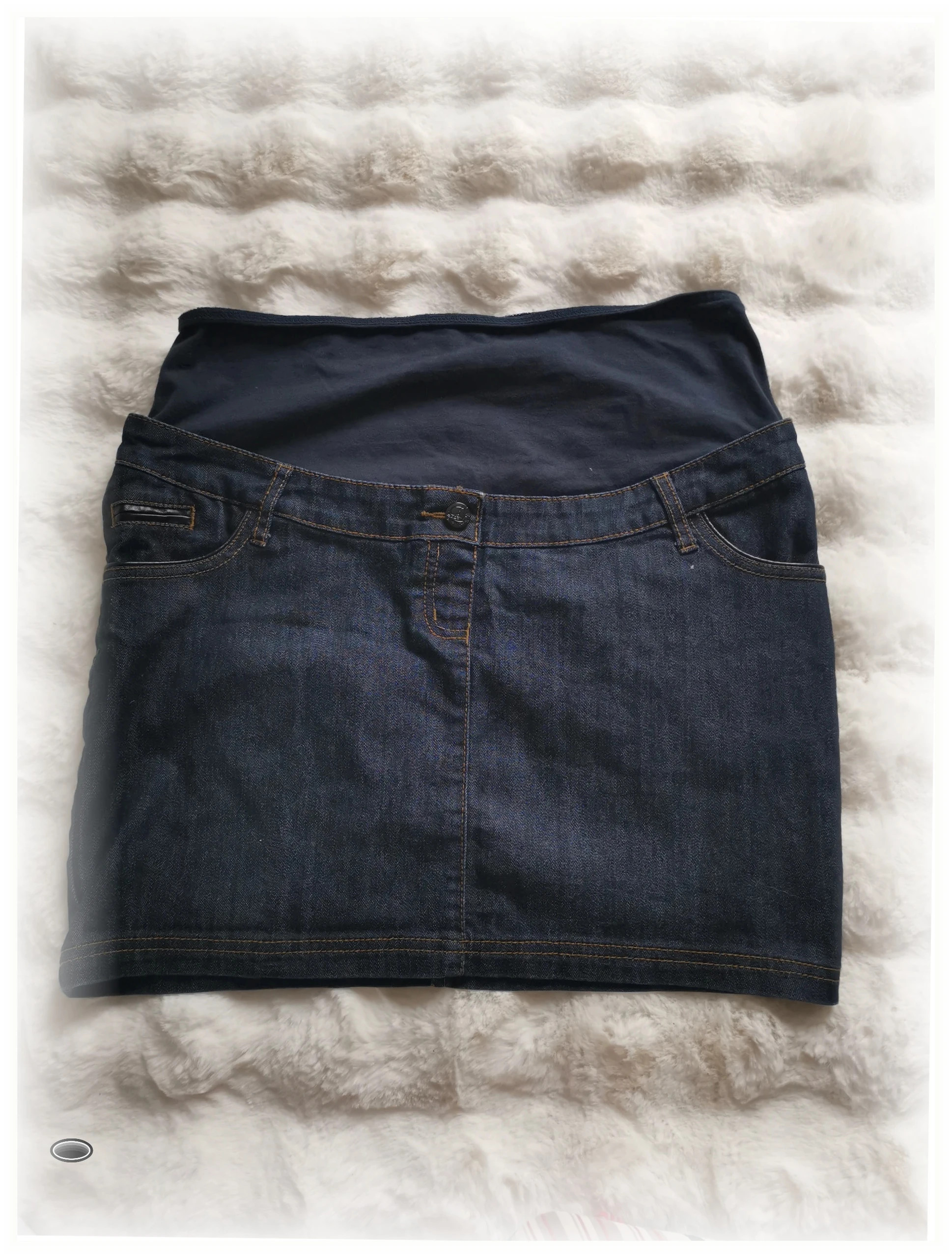 jupe grossesse maternité taille 40 calinkalin en jean – Calin Kalin – taille L / 40 / 12 3