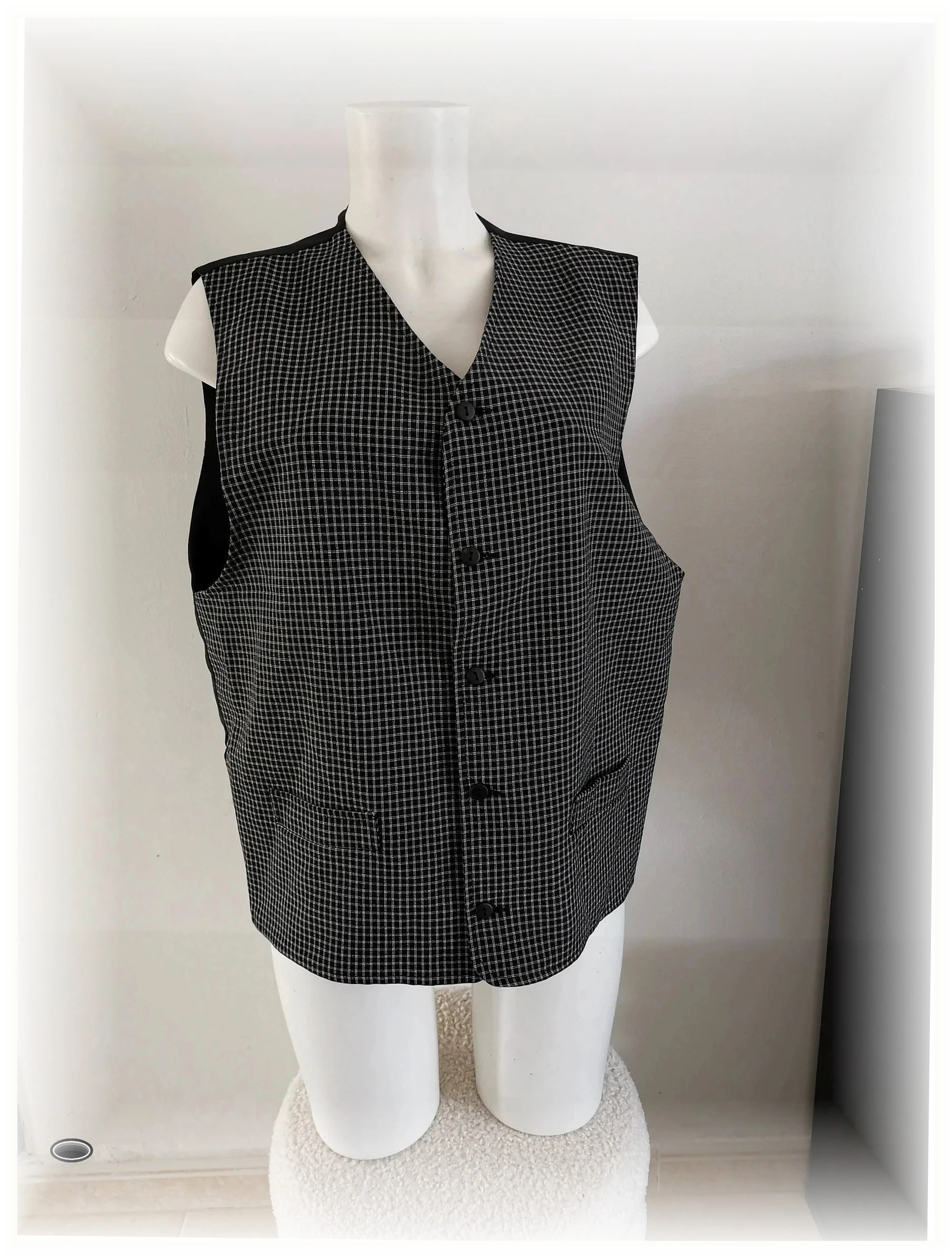 gilet costume for men taille L noir – FORMEN – taille L 2