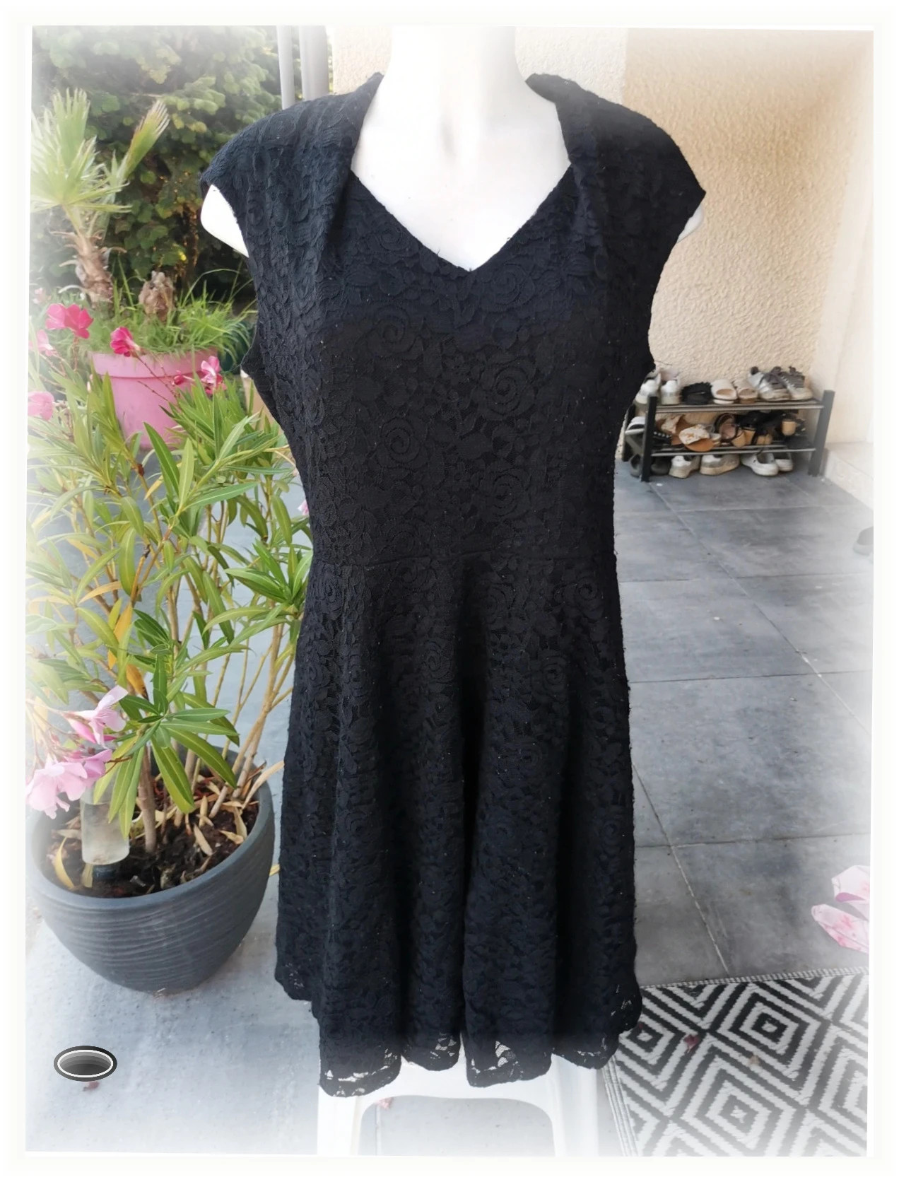 Robe noire Jacqueline riu taille 42 – Jacqueline Riu – taille XL / 42 / 14 4
