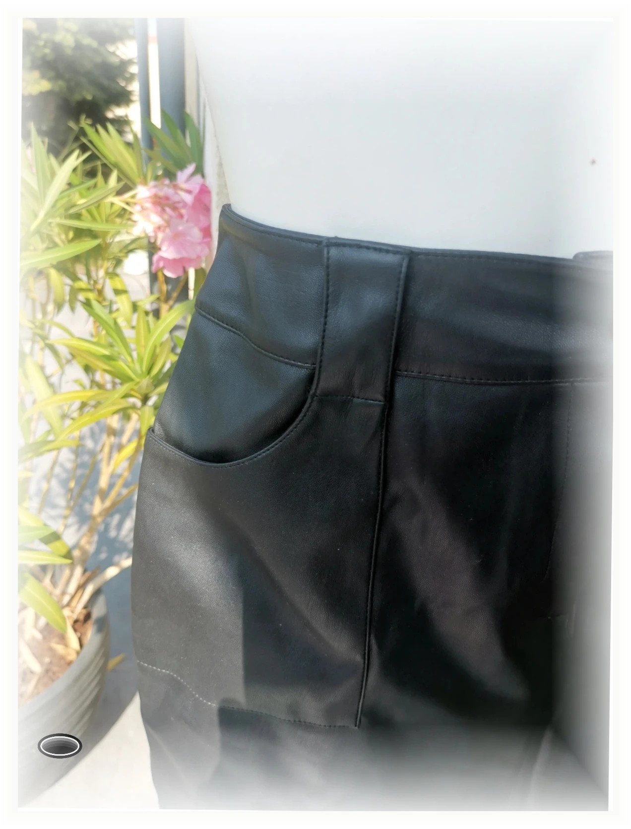 Jupe crayon promod taille 40 simili cuir noir – Promod – taille L / 40 / 12 4