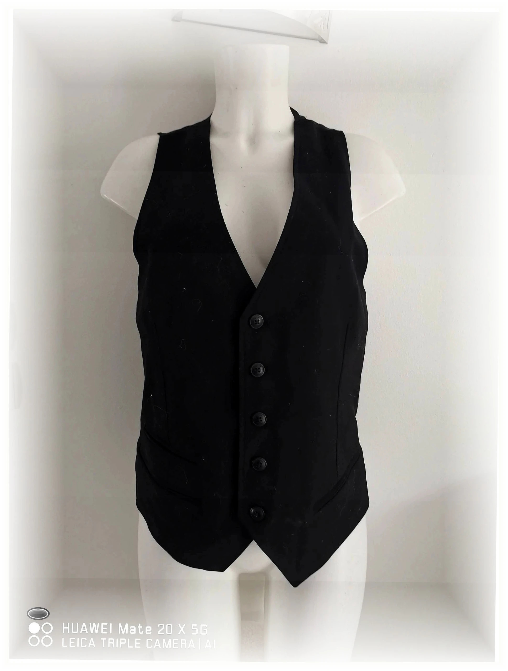 gilet de costume taille s noir celio
