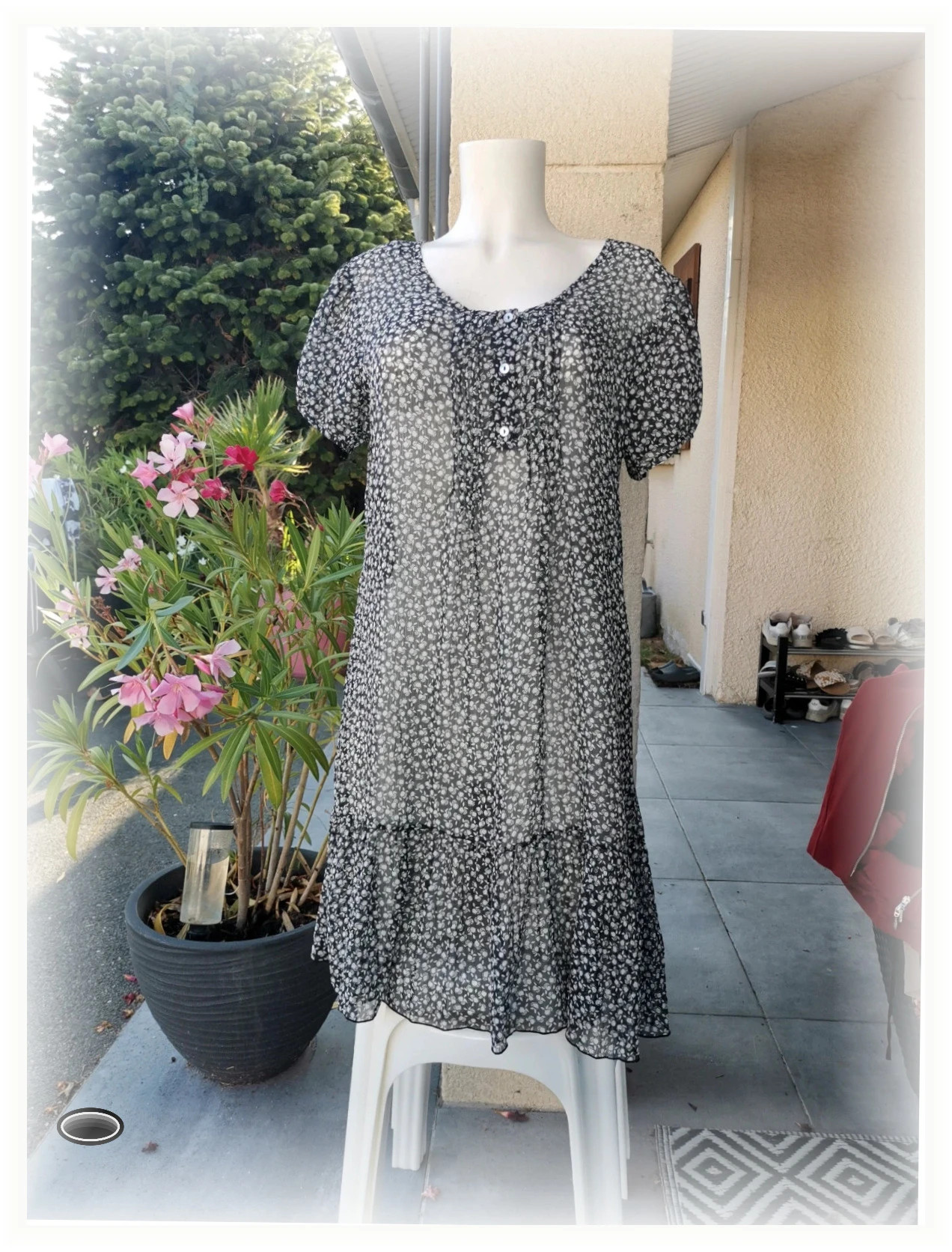 Très belle robe taille XL transparente – indépendant – taille XL / 42 / 14 3