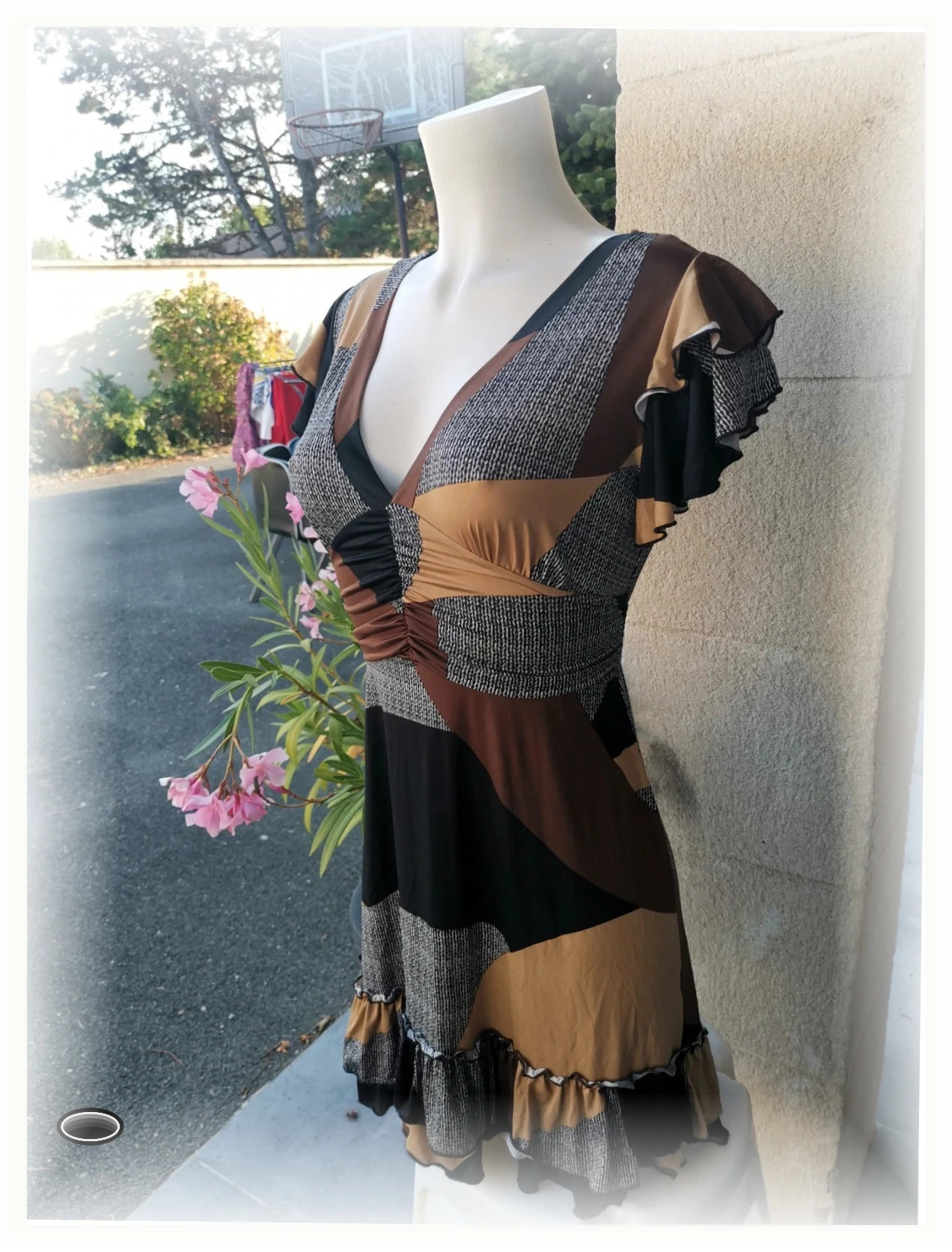 Très belle robe taille L sépia – Sepia – taille L / 40 / 12 3