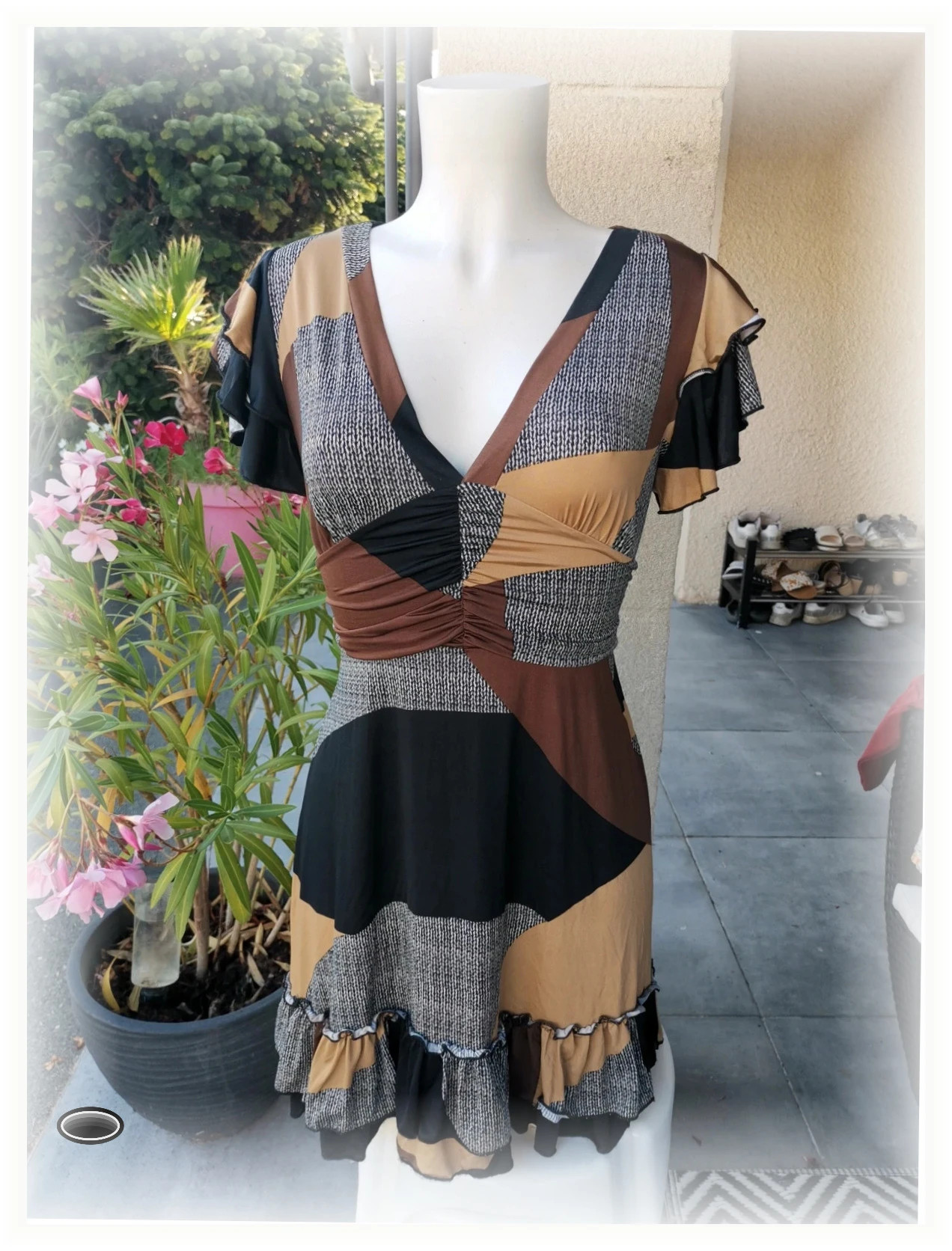 Très belle robe taille L sépia – Sepia – taille L / 40 / 12 5