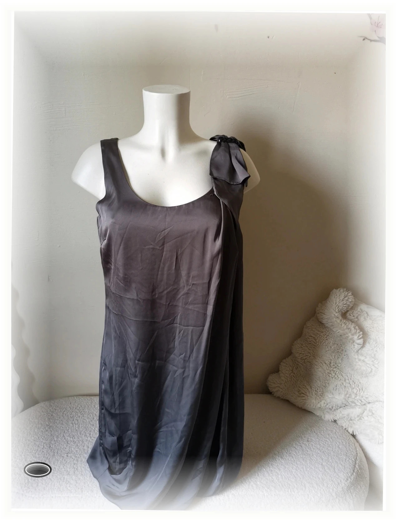 Robe satiné H&M taille 36 – H&M – taille S / 36 / 8 2