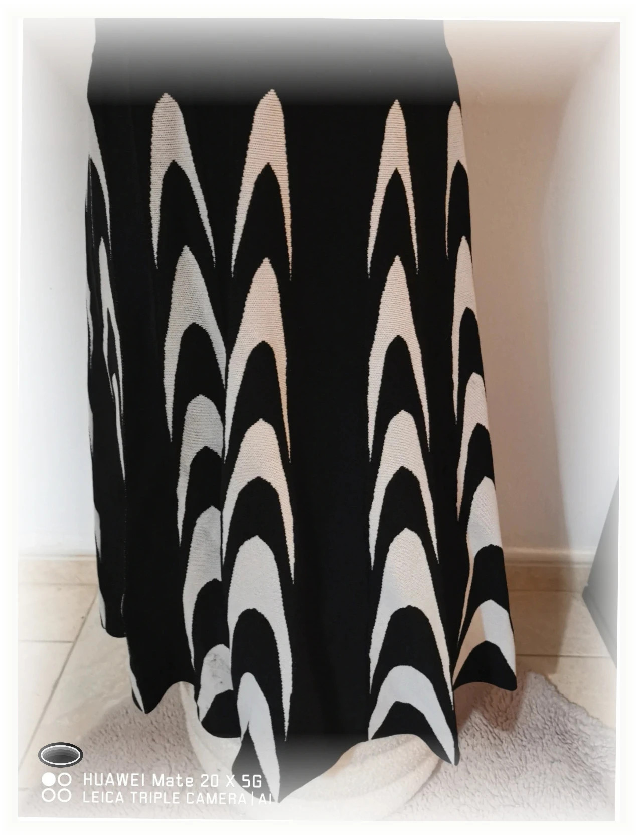 très belle robe marque Apart taille 40 noir et blanche – Apart – taille L / 40 / 12 3