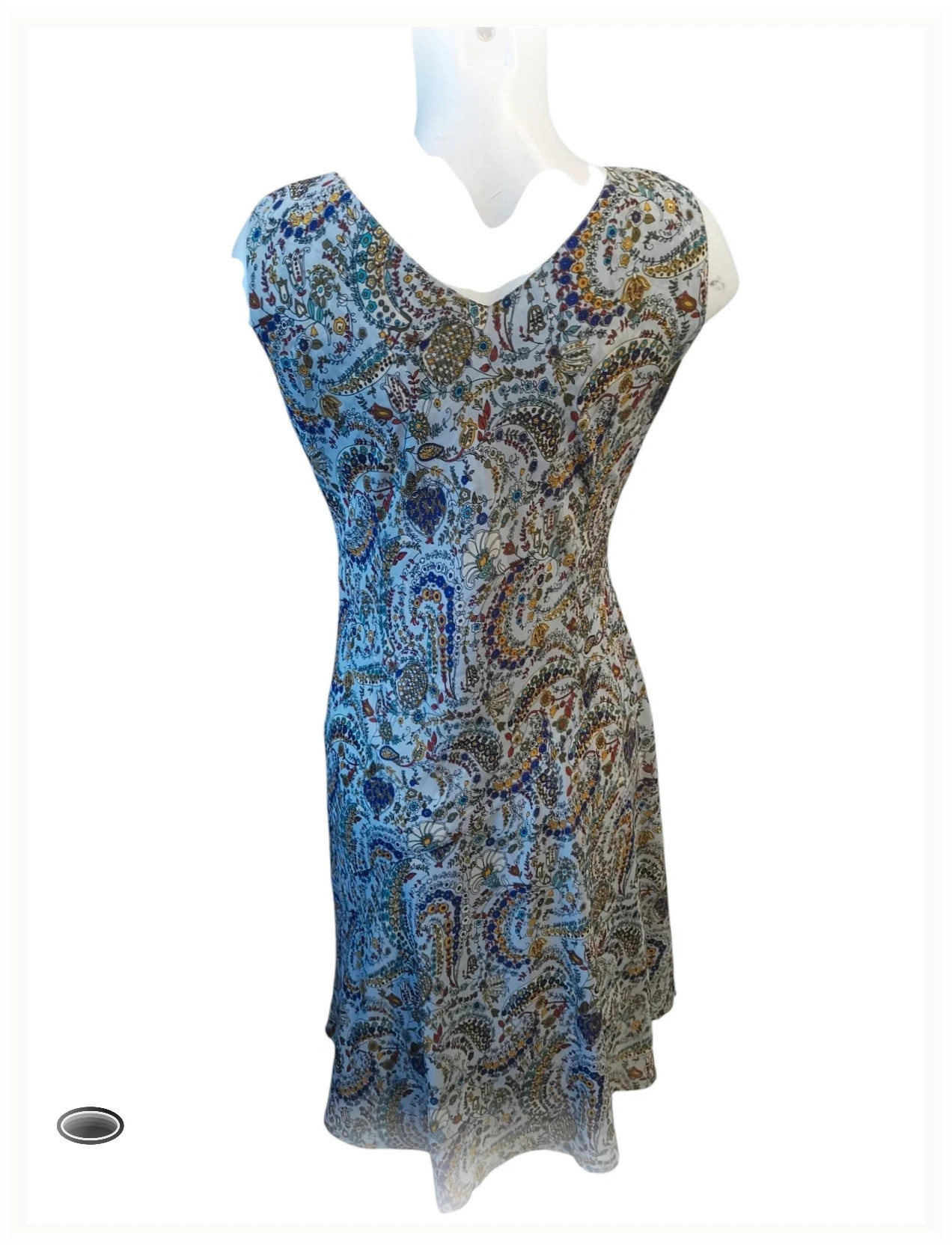 très belle robe taille 38 longue légère fluide – Belle – taille M / 38 / 10 2