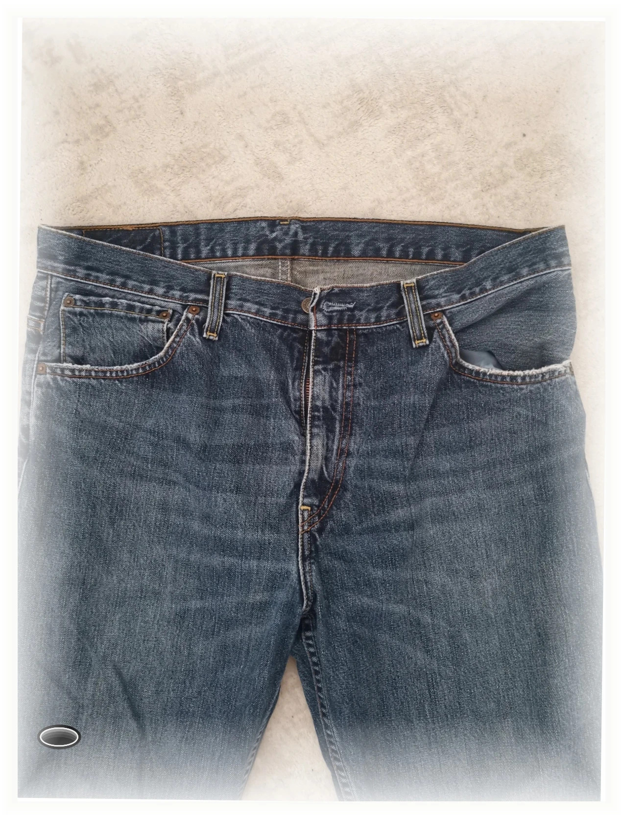 Jean levis Strauss 507 brut vintage w36 L34 – Levi Strauss & Co. – taille XXXL 5