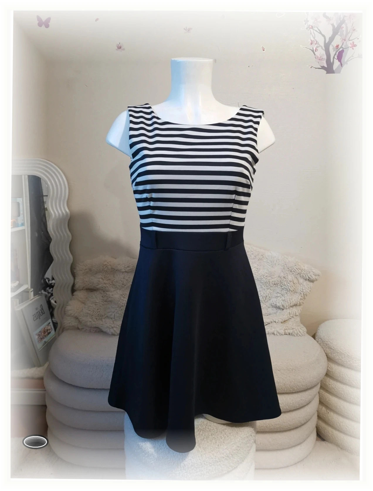 très belle robe taille s noir et blanc – Belle – taille S / 36 / 8 3