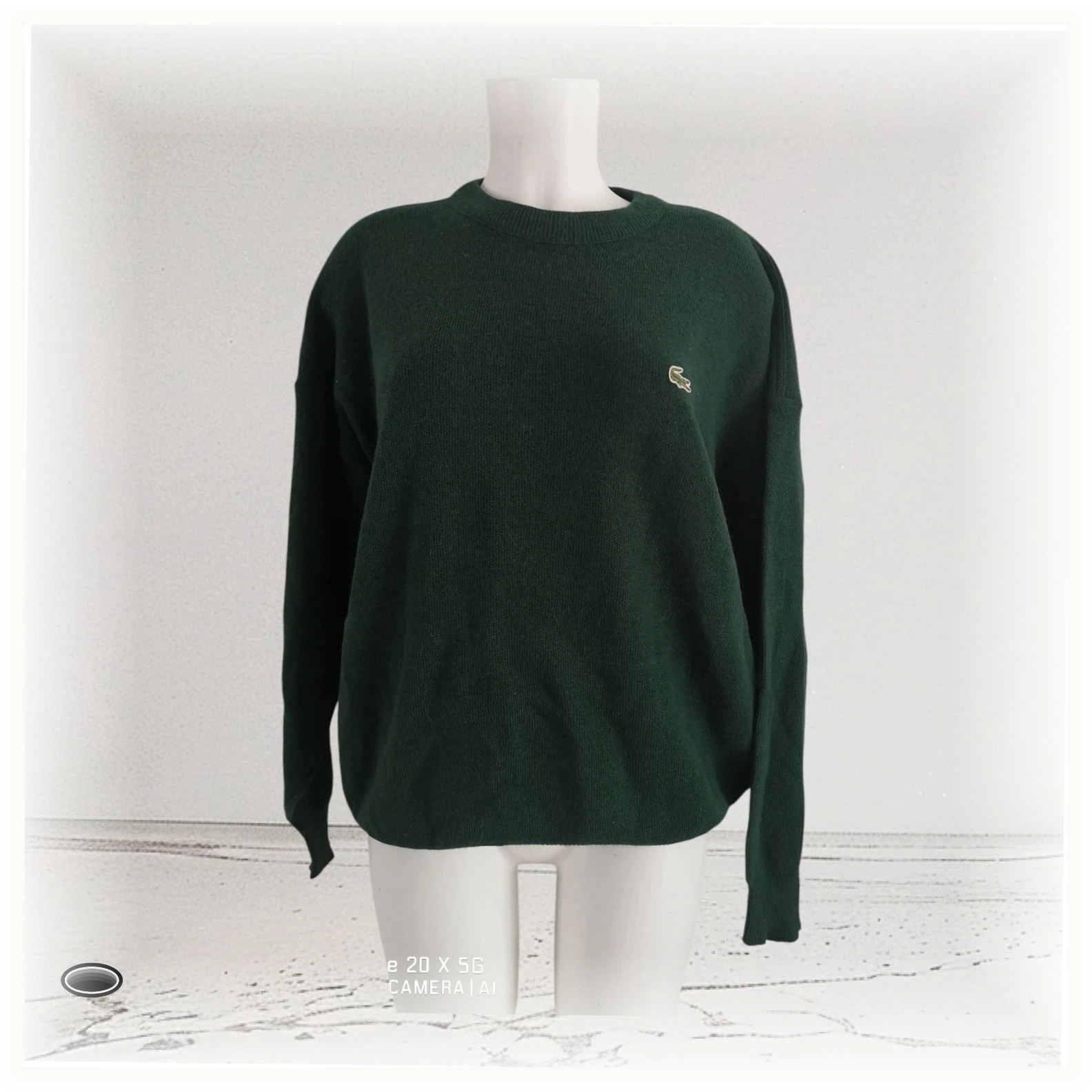 pull lacoste vert vintage taille s – Lacoste – taille S 3