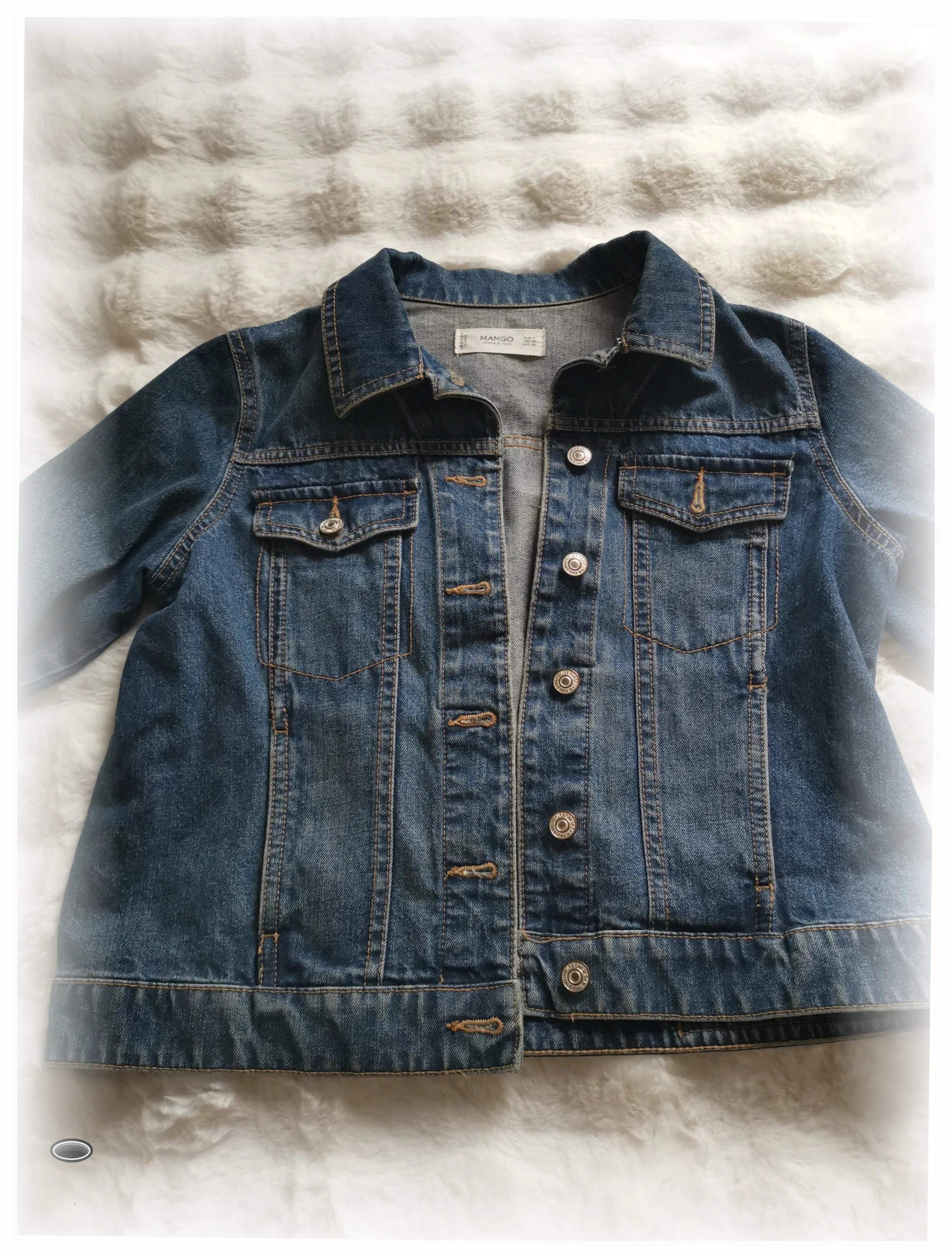 veste en jean denim mango taille s – Mango – taille S / 36 / 8 4