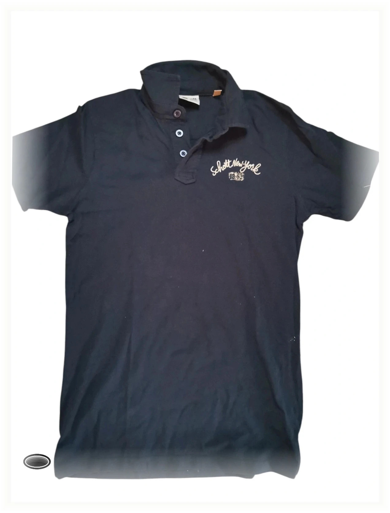 tee shirt schott taille s bleu nuit – Schott – taille S 4