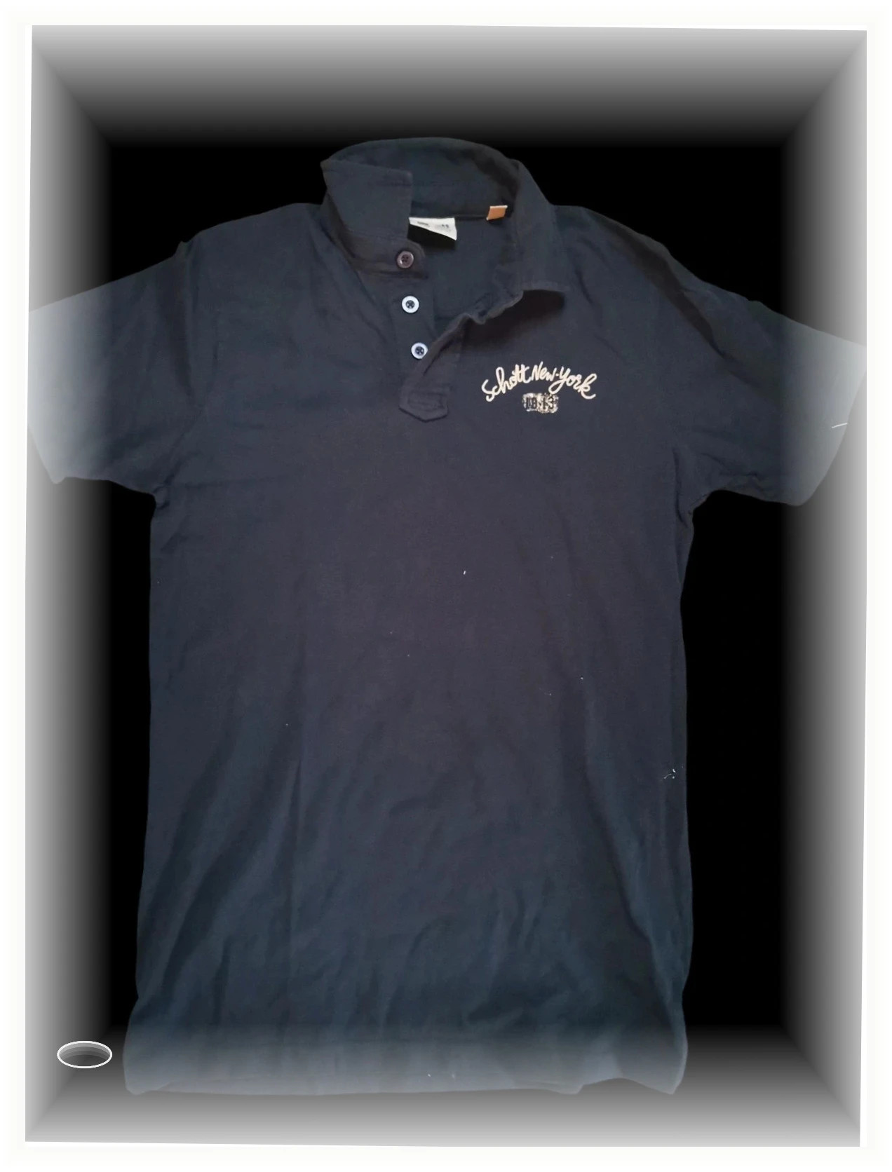 tee shirt schott taille s bleu nuit – Schott – taille S 5