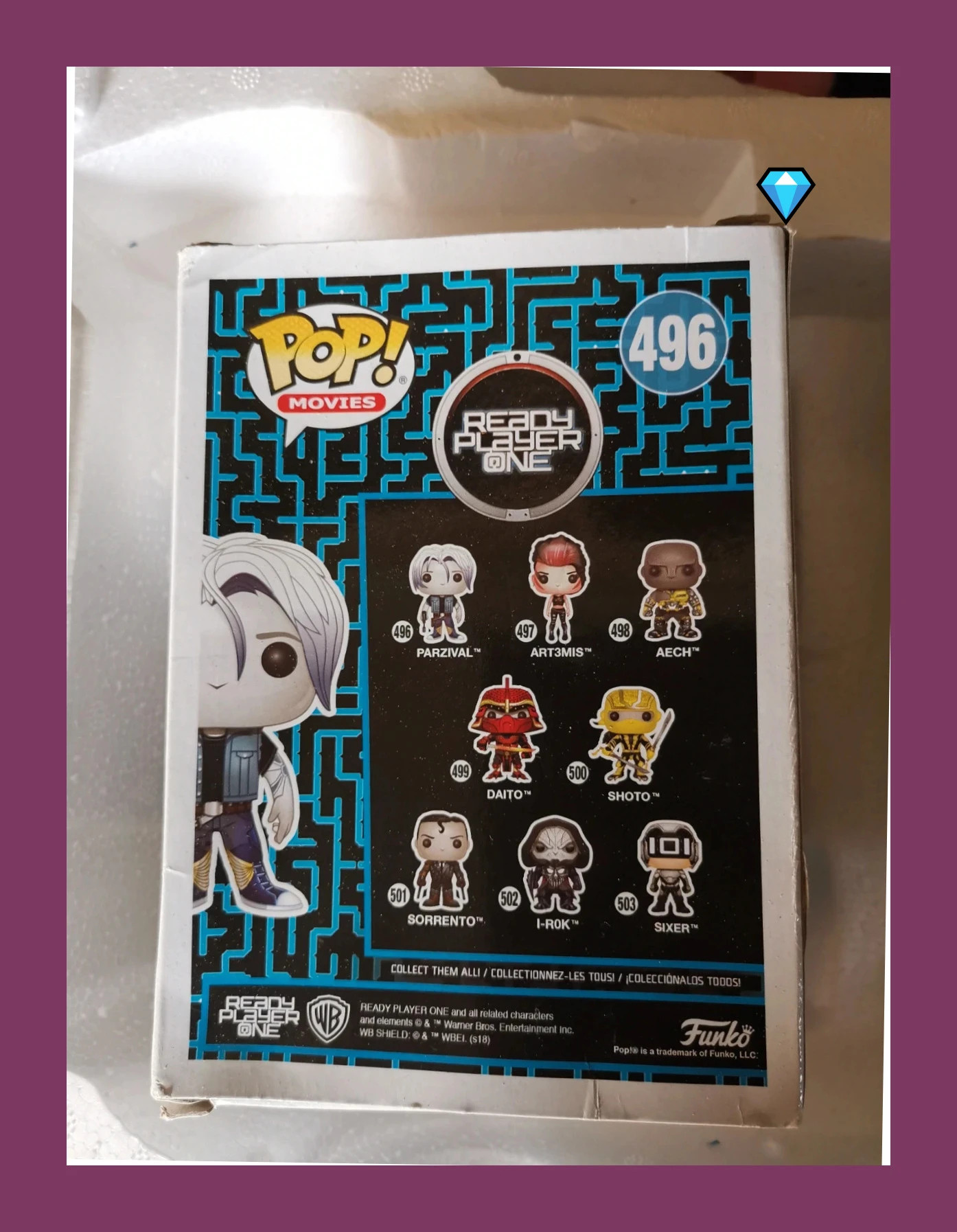 Pop parzival 496 – Funko – taille Taille unique 3