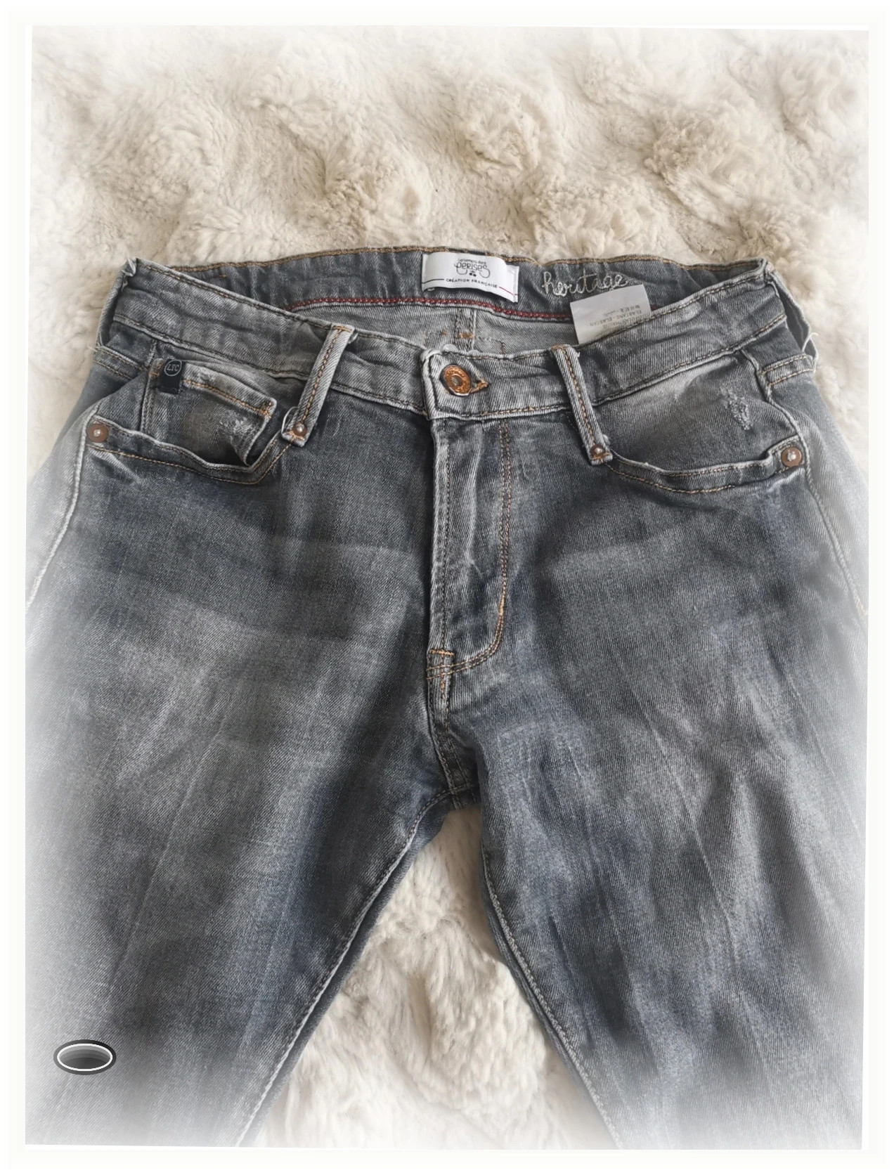 Jean femme le temps des cerises taille w26 98%coton – Le Temps des Cerises – taille S / 36 / 8 4