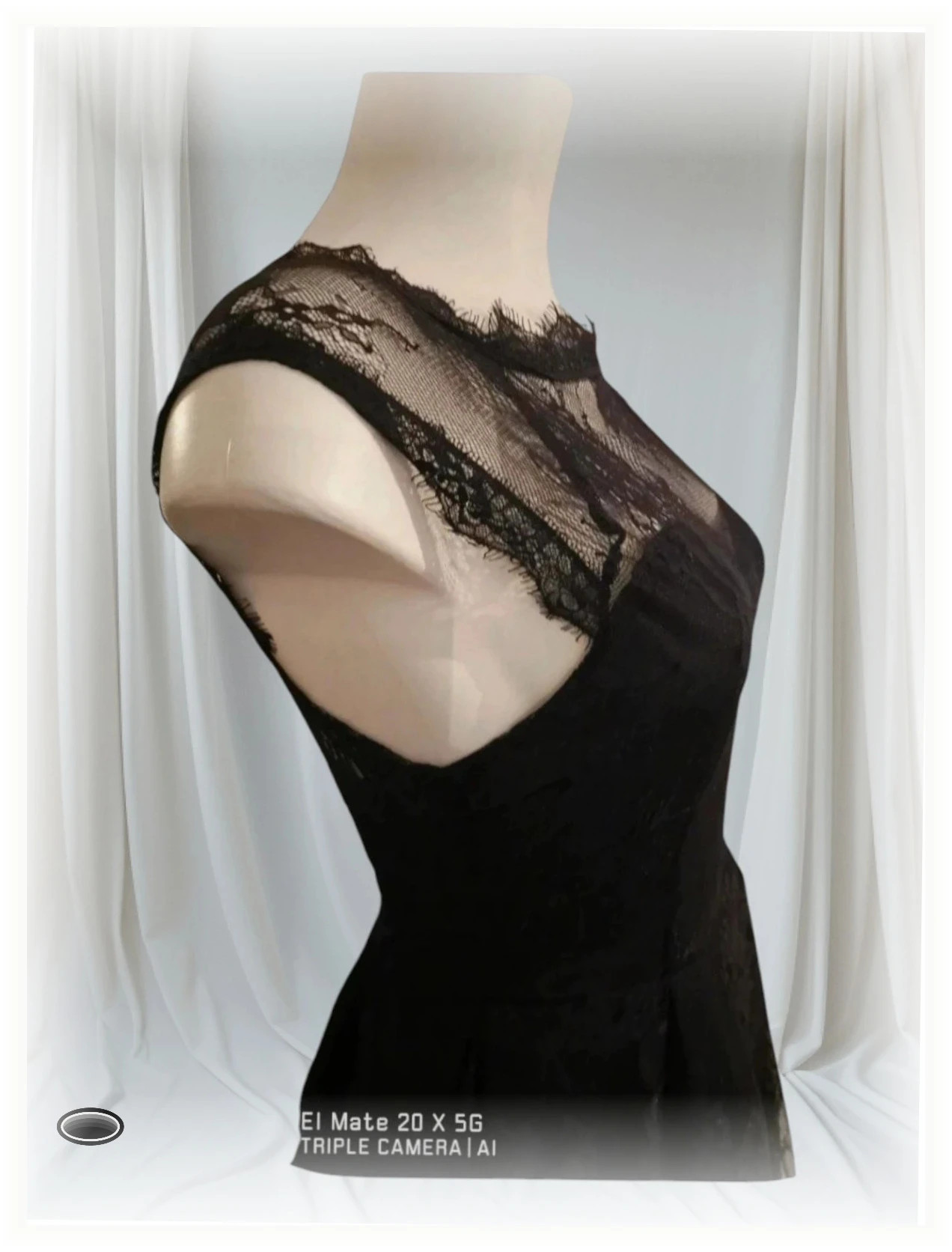 très belle robe taille s noir dentelle – taille S / 36 / 8 2