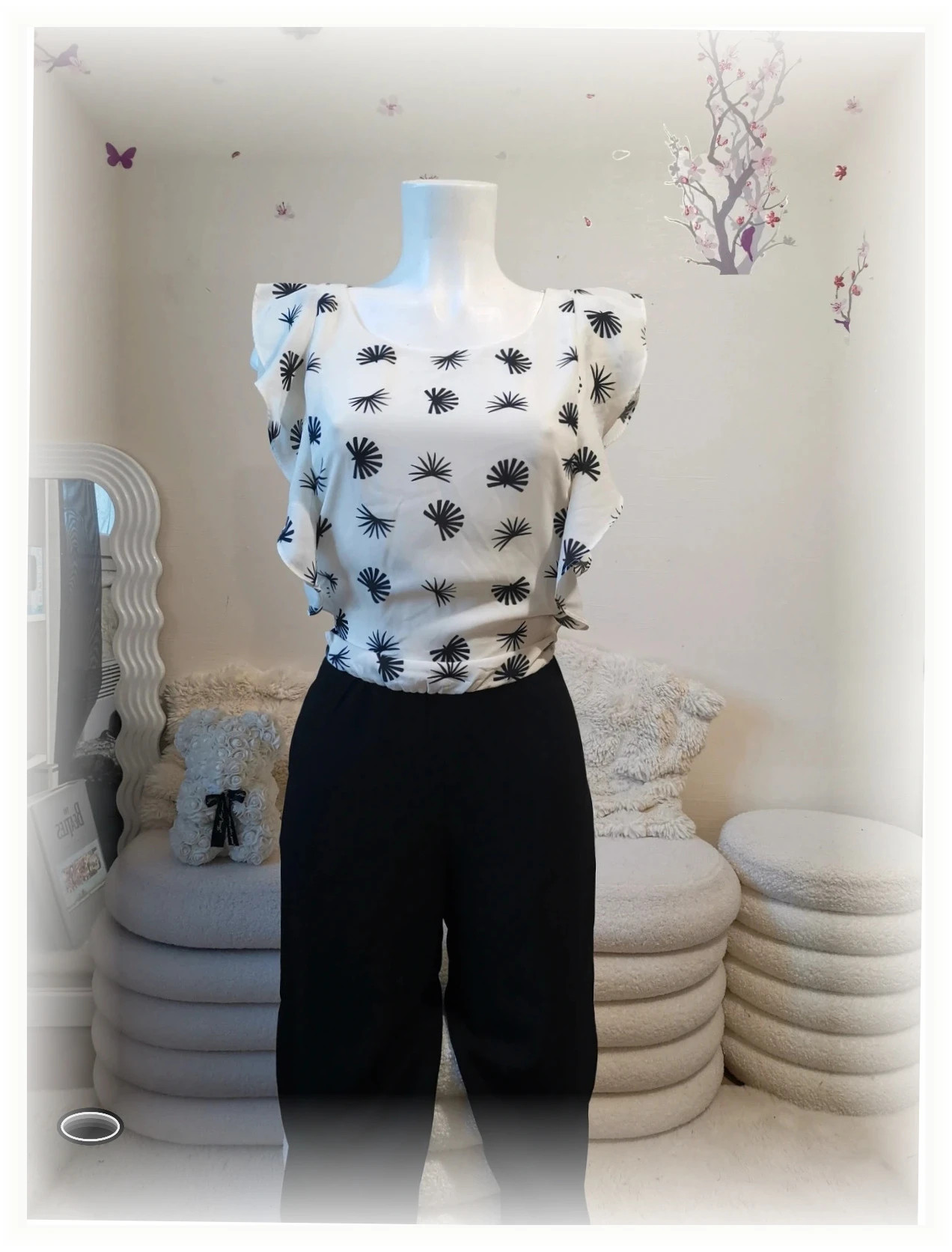 très belle robe combinaison pantalon élégante taille 36 grain de malice – Grain de Malice – taille S / 36 / 8 3