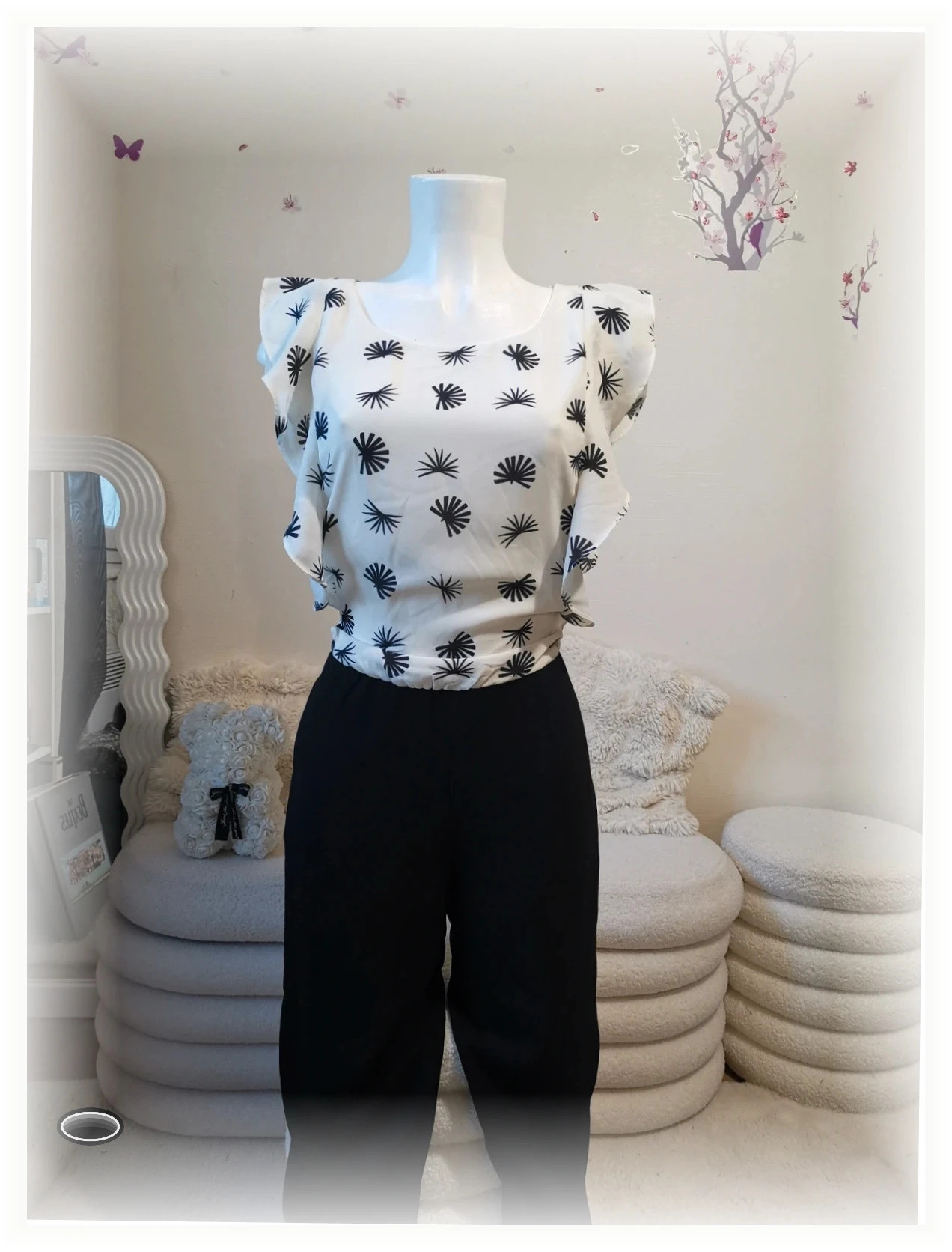 très belle robe combinaison pantalon élégante taille 36 grain de malice – Grain de Malice – taille S / 36 / 8 4