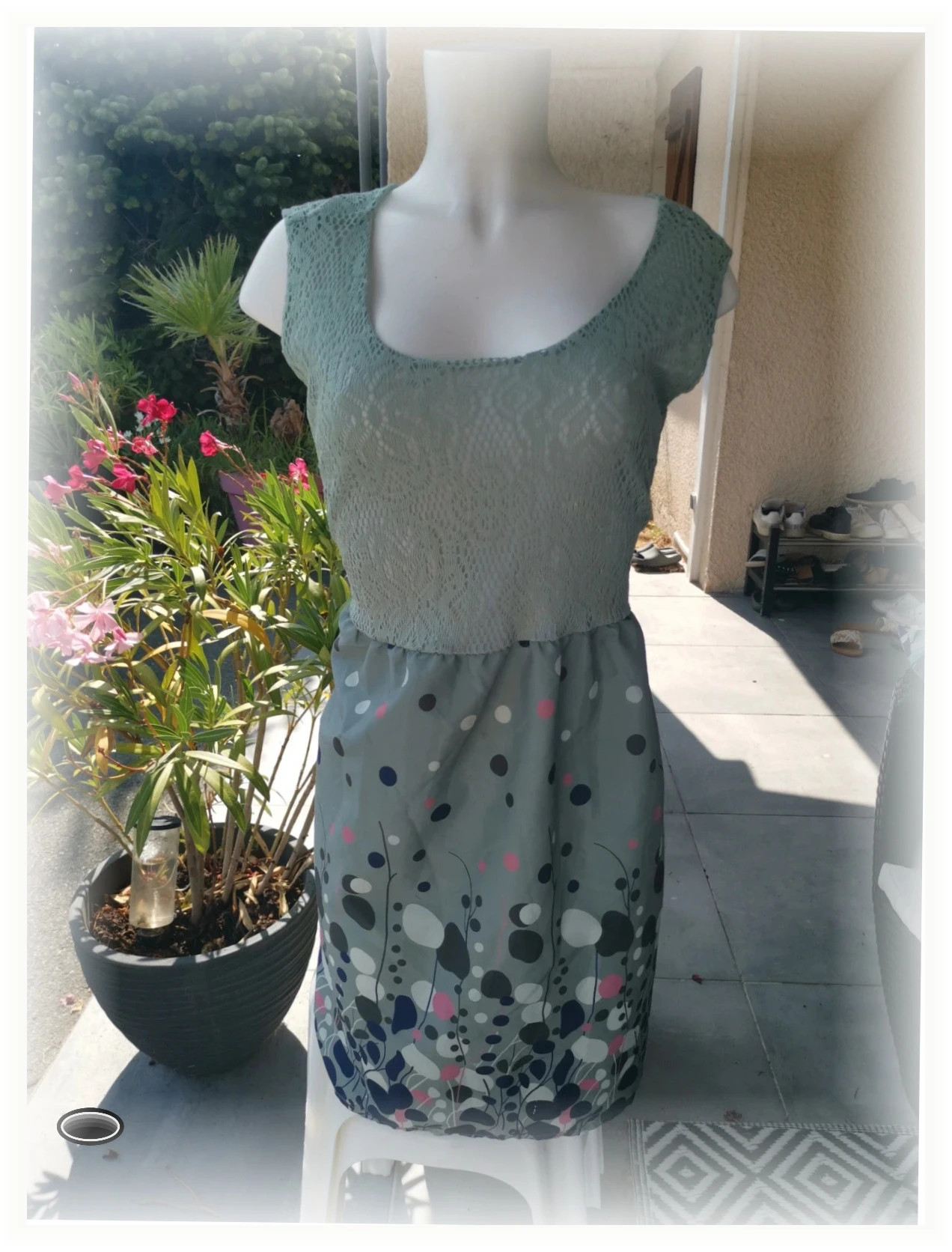 Très belle robe d été légère taille XL