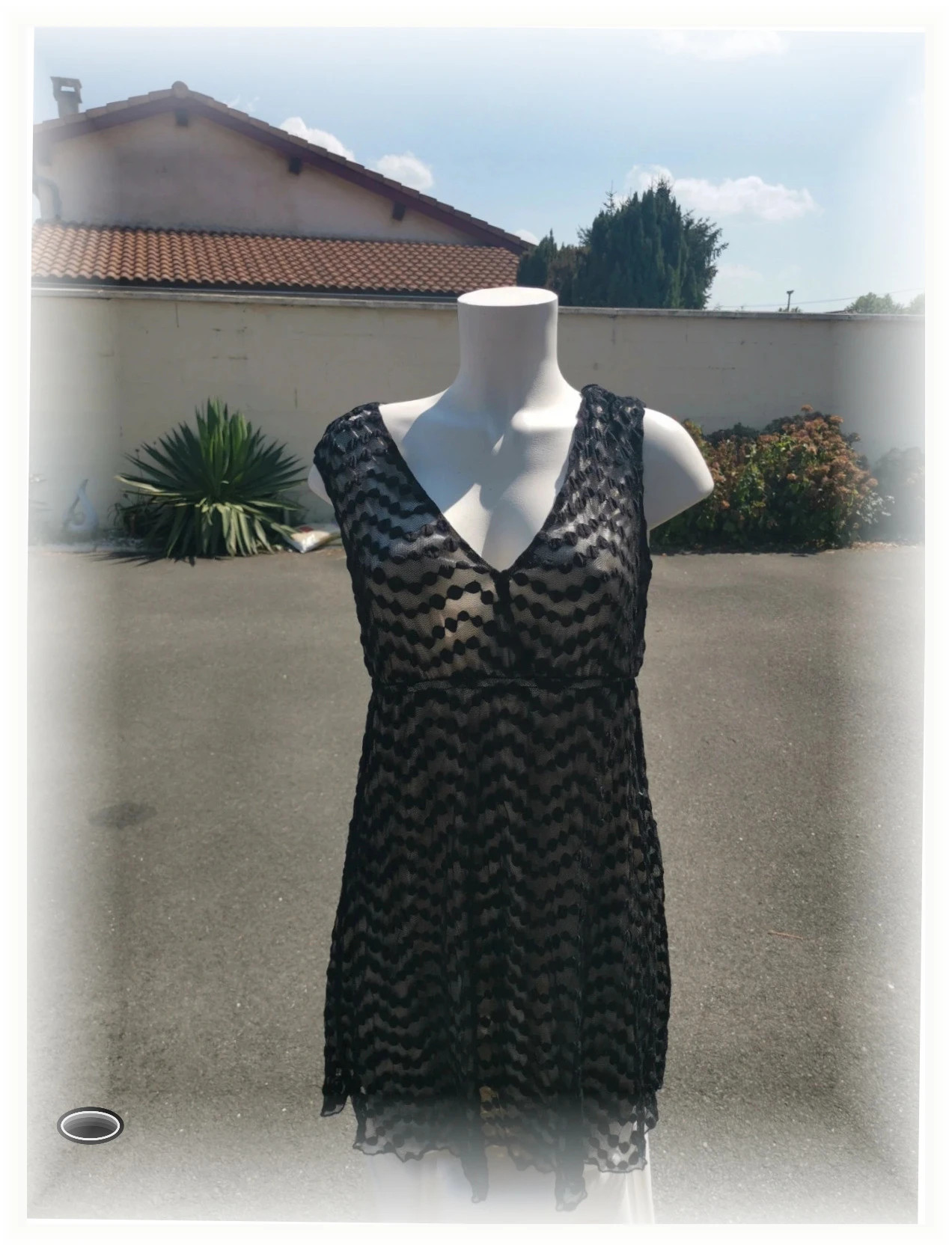 Très belle robe taille s noire me fashion