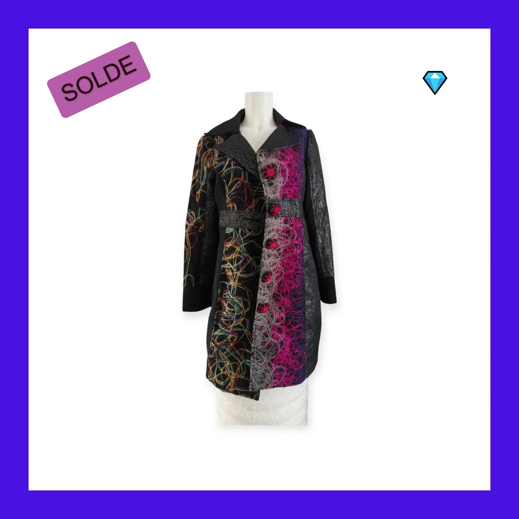 très beau manteau 101 idées taille M – Beau – taille M / 38 / 10 2