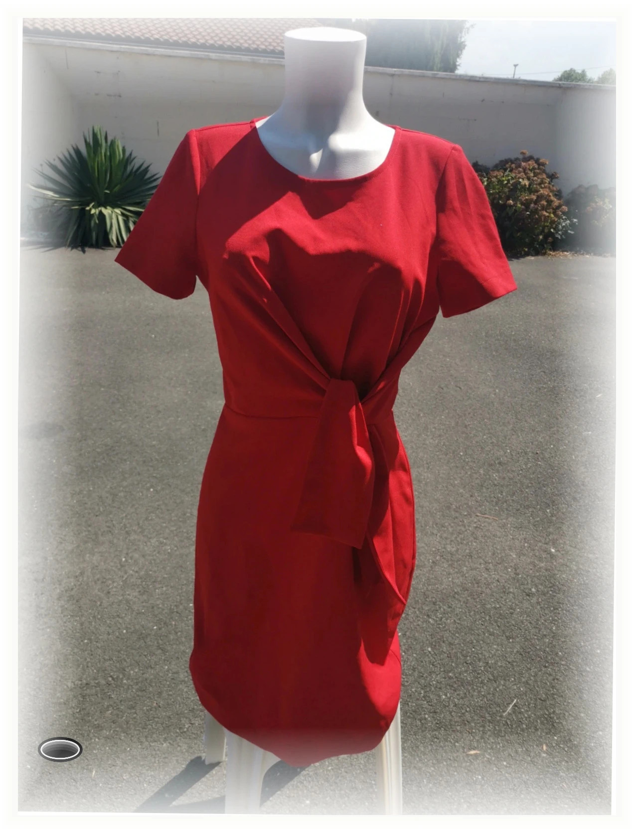 Superbe robe rouge taille M – indépendant – taille M / 38 / 10 3