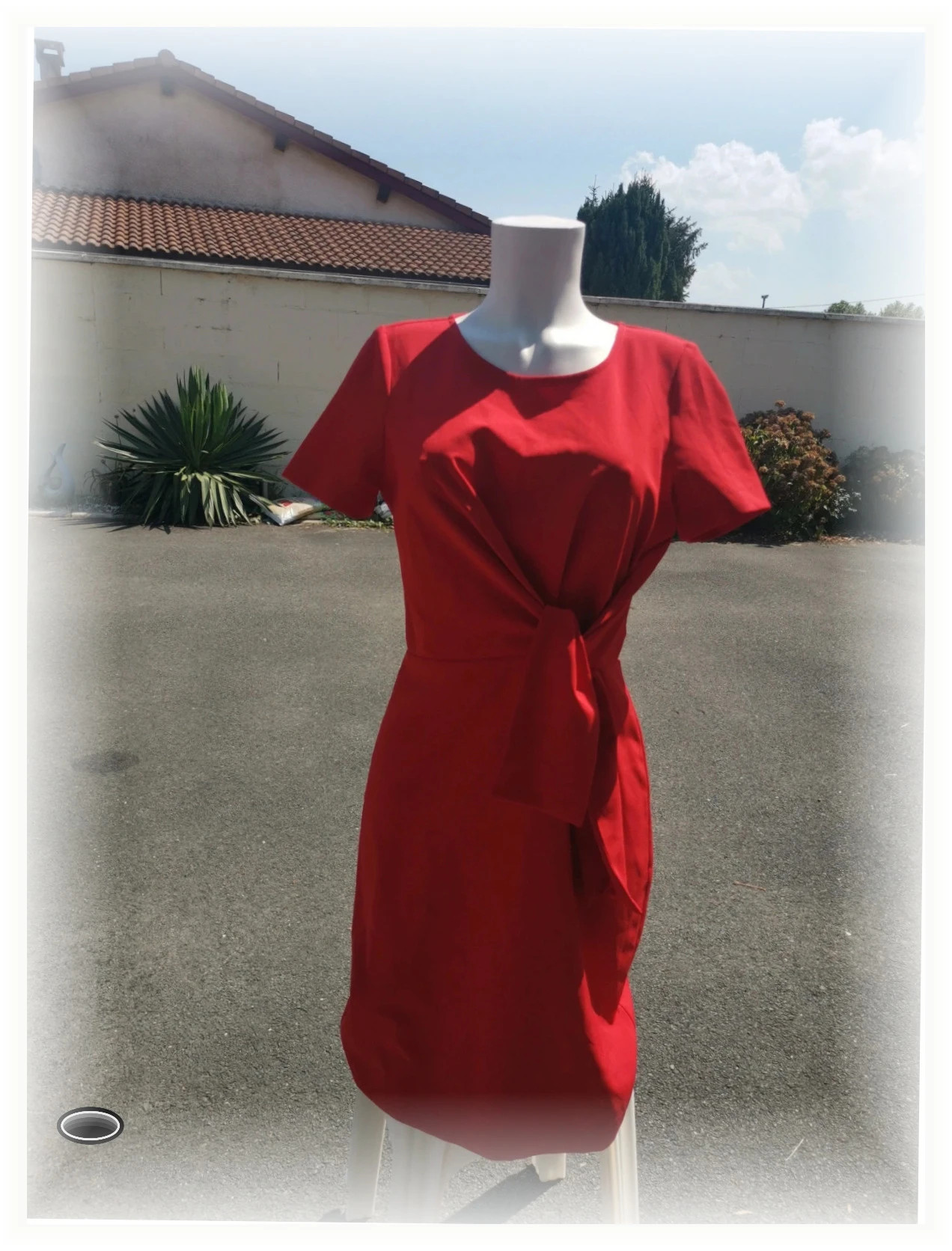 Superbe robe rouge taille M – indépendant – taille M / 38 / 10 5
