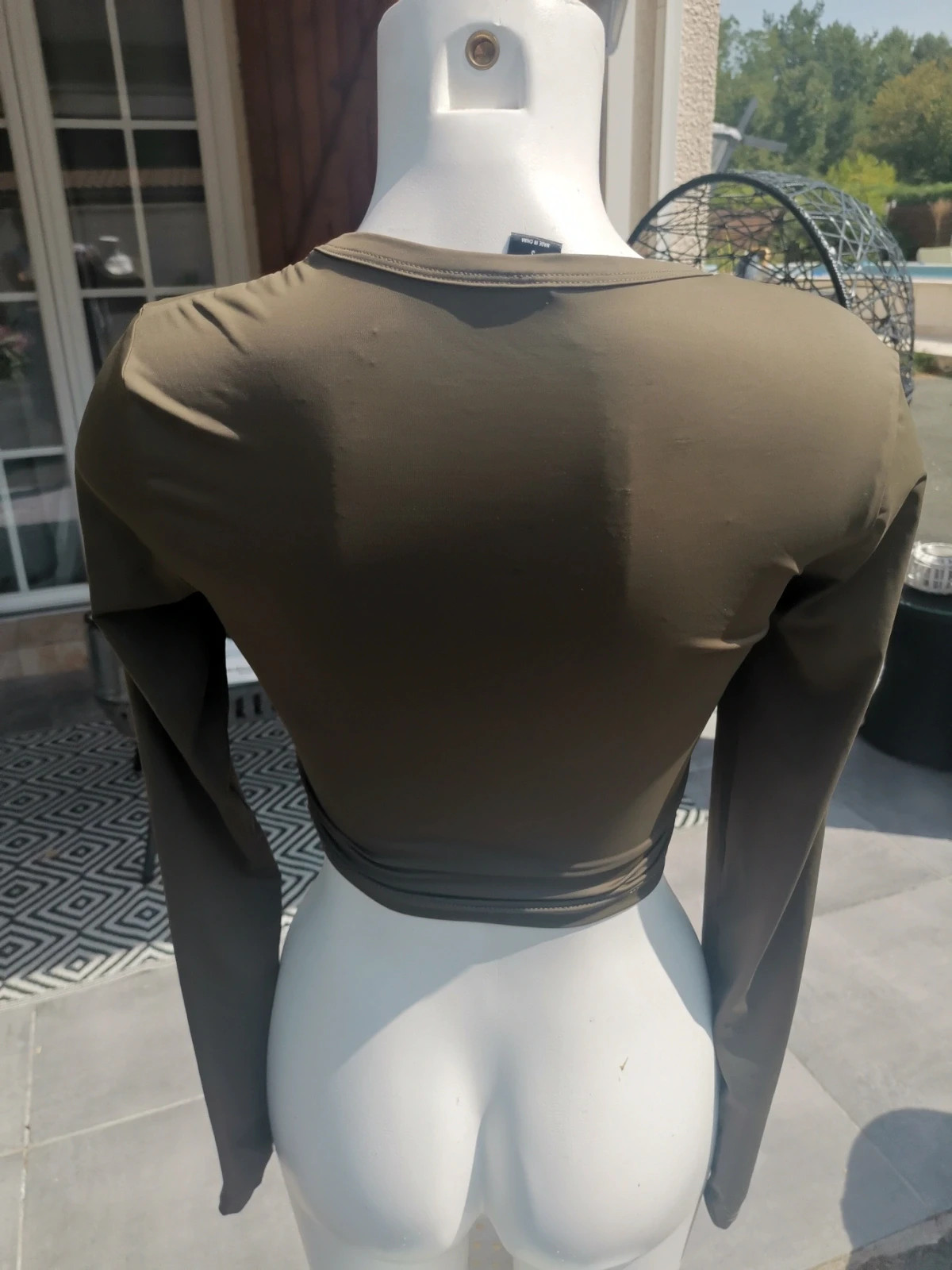 Très joli haut vert kaki taille s – Shein – taille S / 36 / 8 5