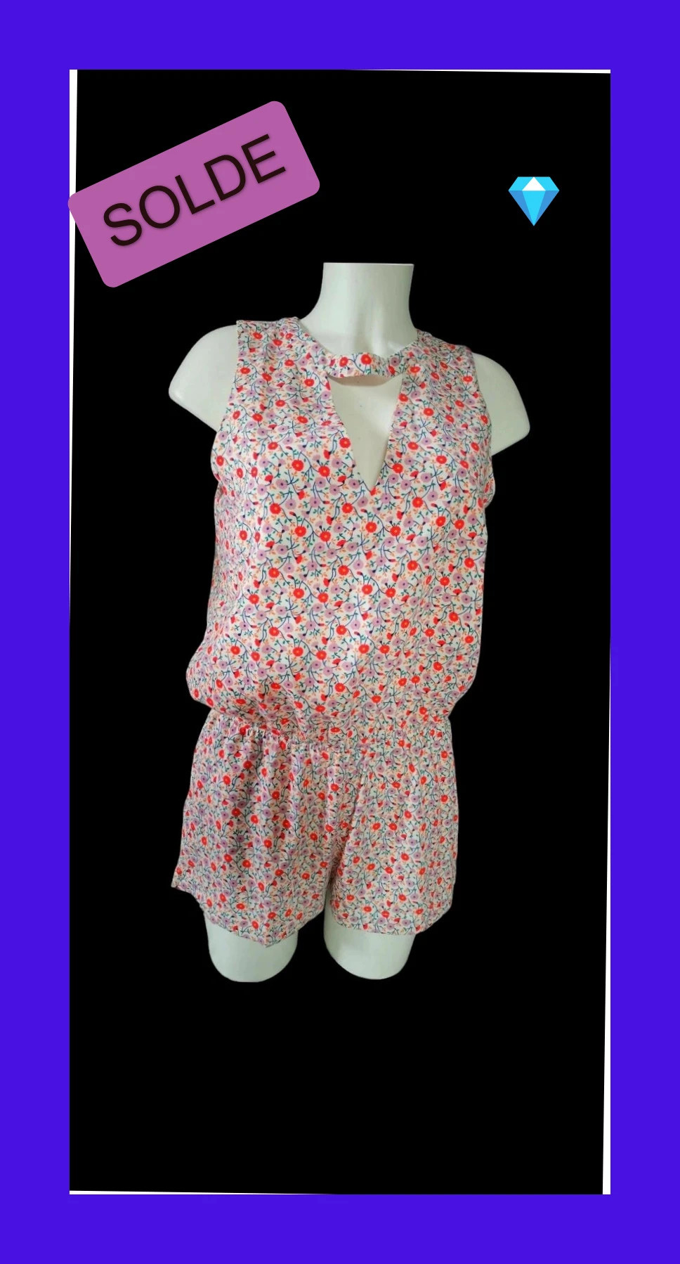 très belle combinaison short taille M les petites paris – les petites – taille M / 38 / 10 2