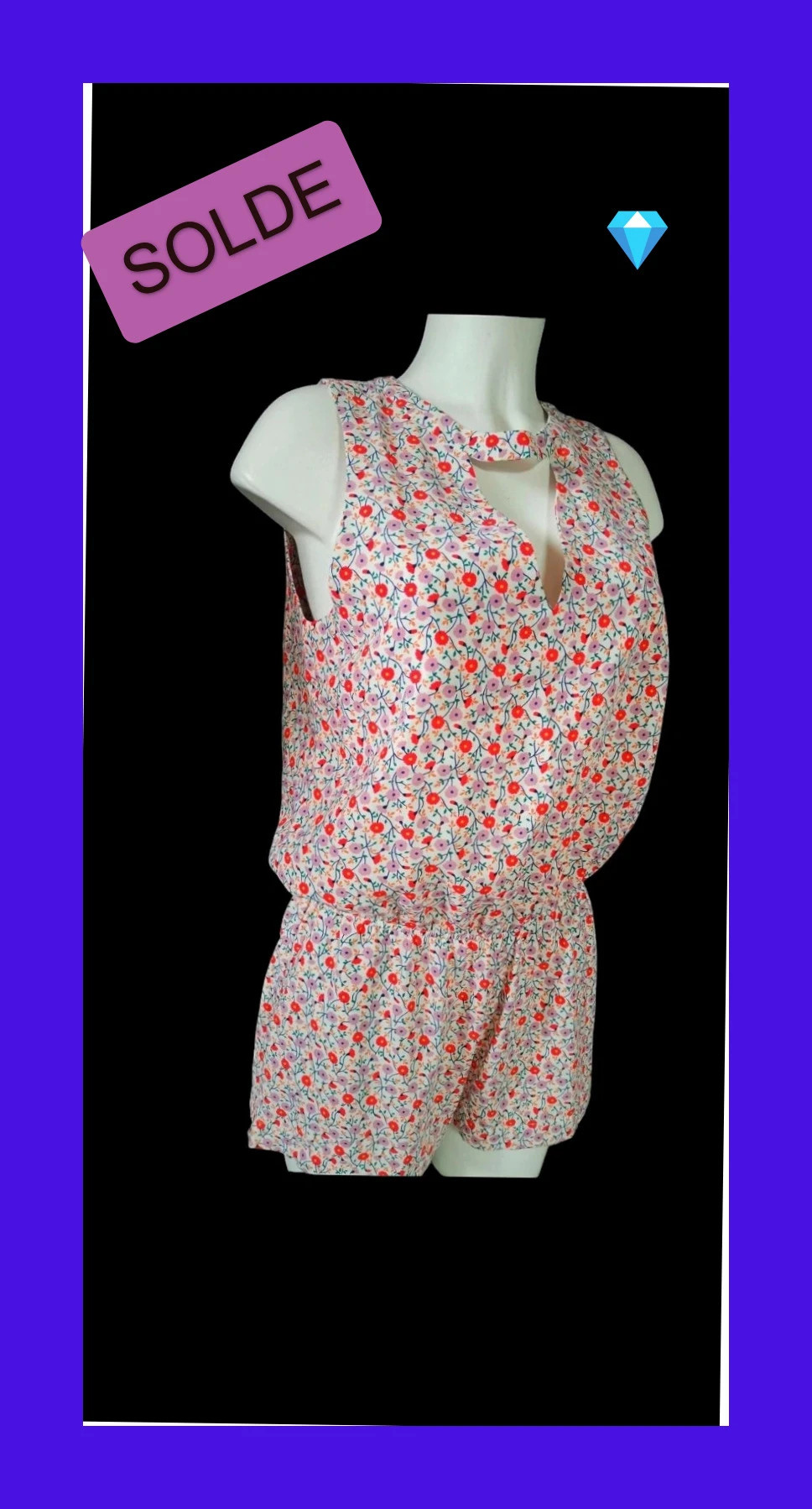 très belle combinaison short taille M les petites paris – les petites – taille M / 38 / 10 5