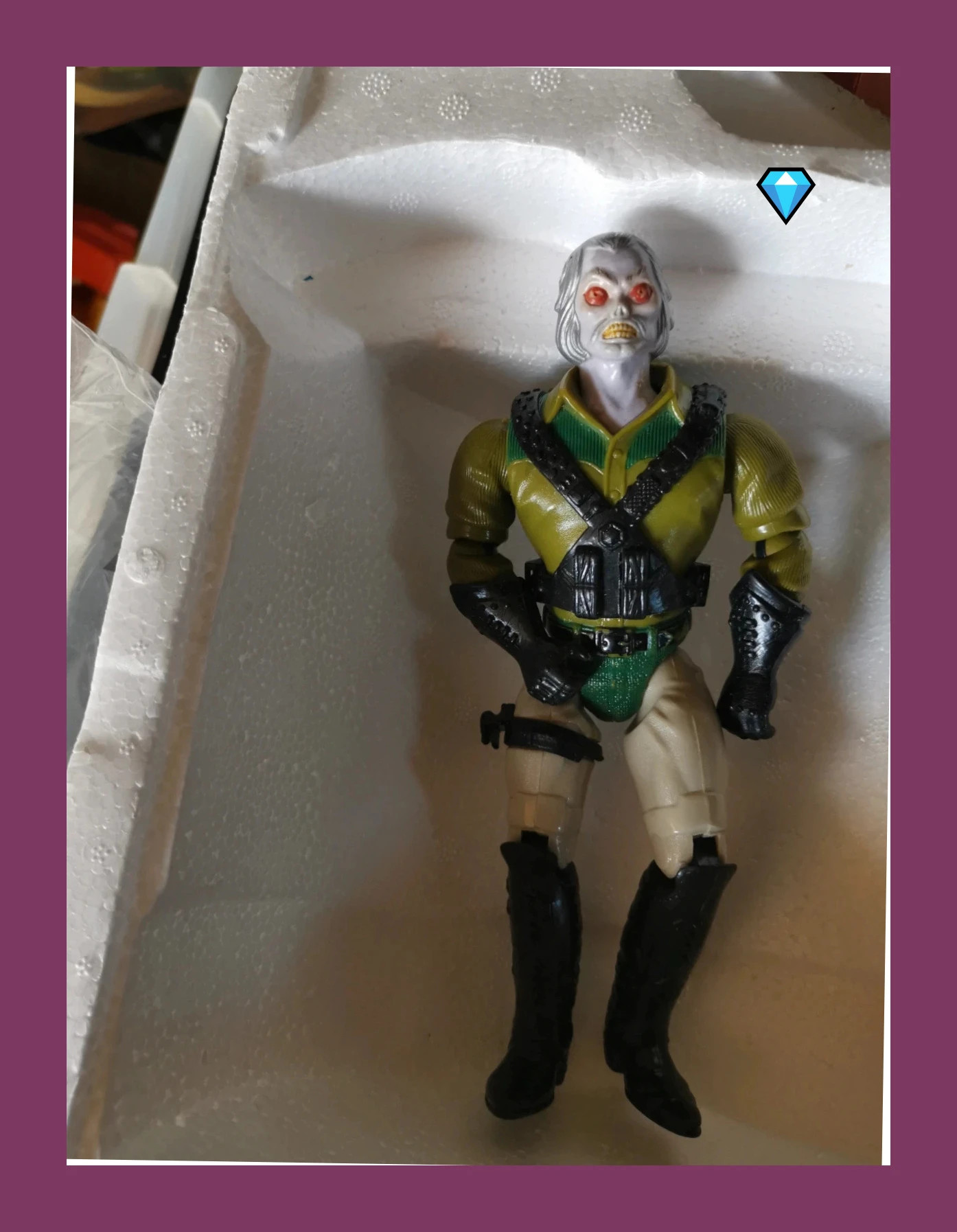 figurines Mattel vintage 1986 Bravestarr Tex Hex Quick Draw Cowboy – Hasbro – taille Taille unique 2