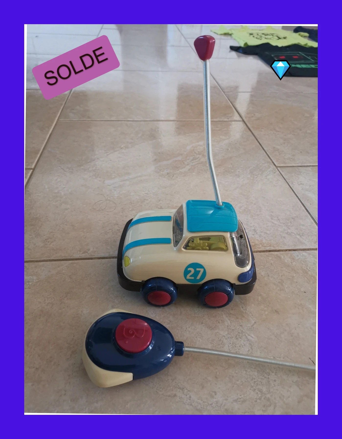 Voiture télécommandée Rally Ripster de B. Toys