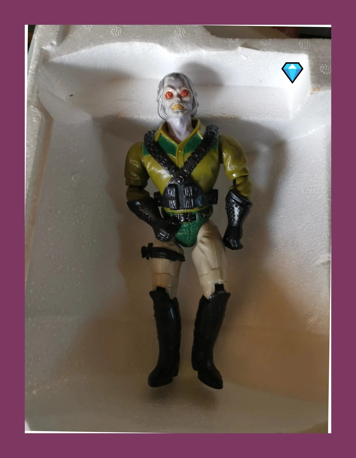 figurines Mattel vintage 1986 Bravestarr Tex Hex Quick Draw Cowboy