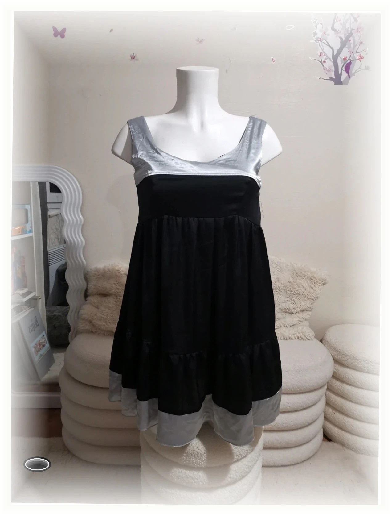 très belle robe taille s noir argenté rubamore taille s – Rubamore – taille S / 36 / 8 5