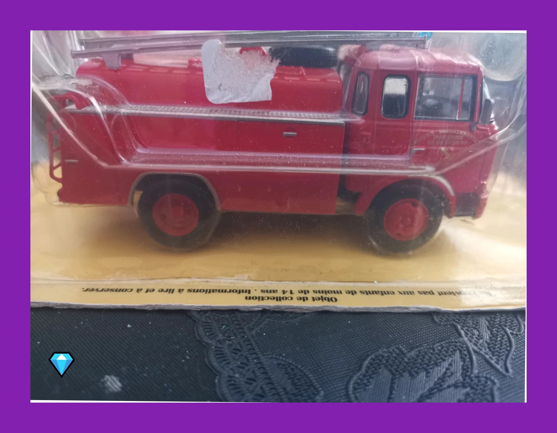Camion de pompiers collection hachette vintage rare – Hachette – taille Taille unique 4