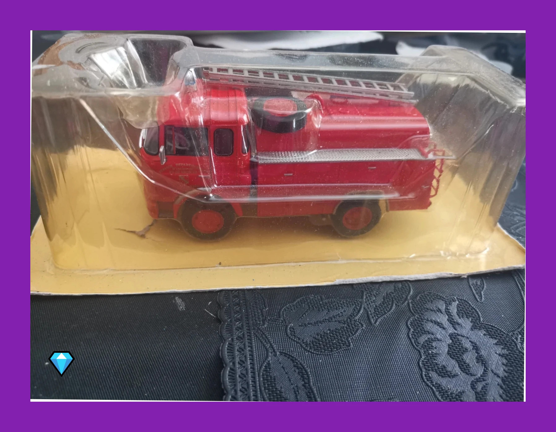 Camion de pompiers collection hachette vintage rare