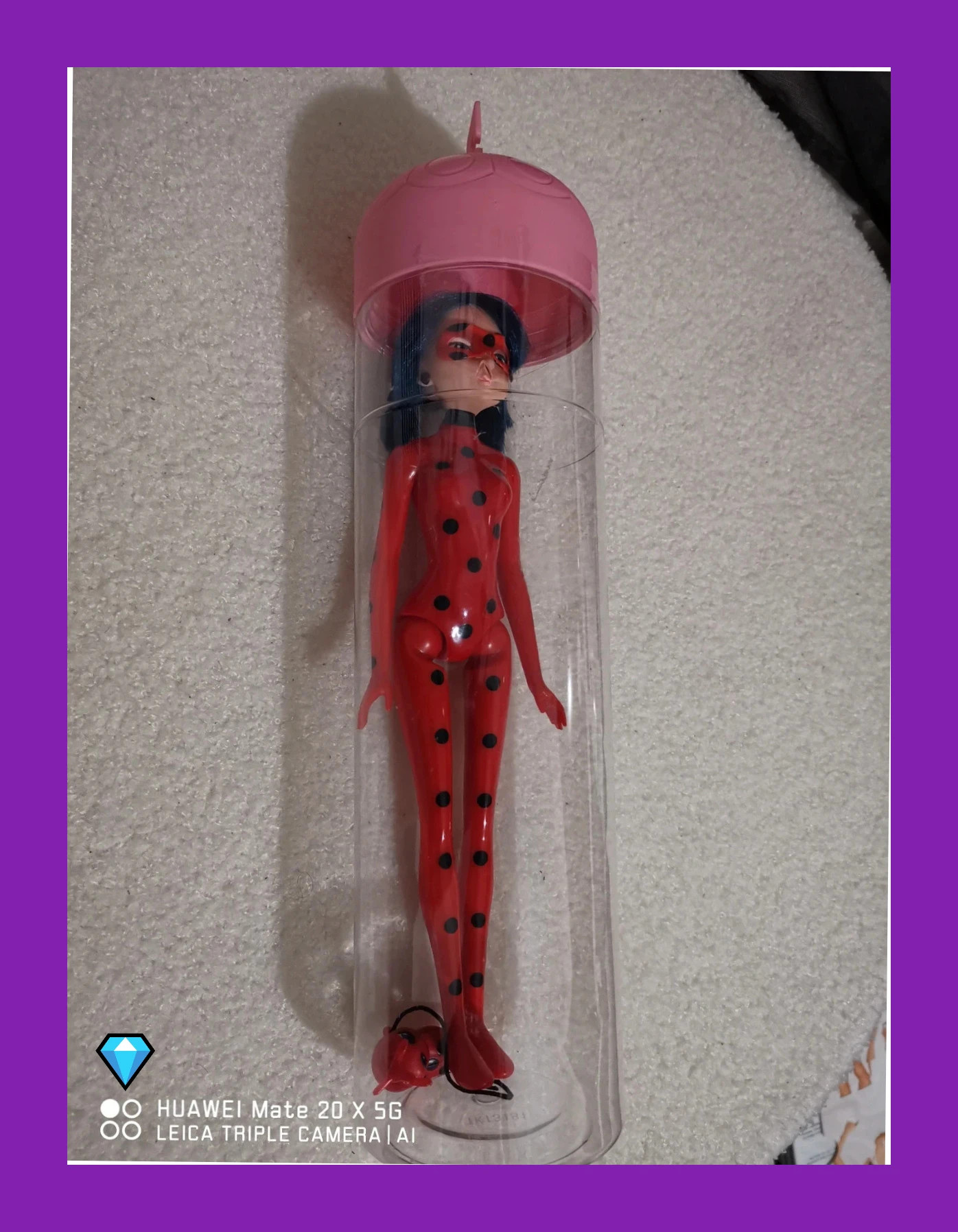 Grande poupée miraculous lady bug et son chien – Miraculous – taille Taille unique 2