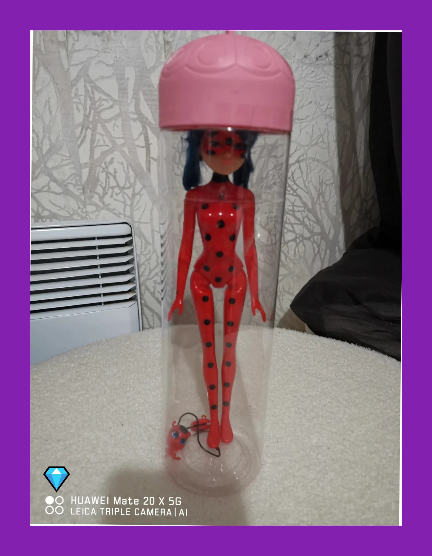 Grande poupée miraculous lady bug et son chien – Miraculous – taille Taille unique 5